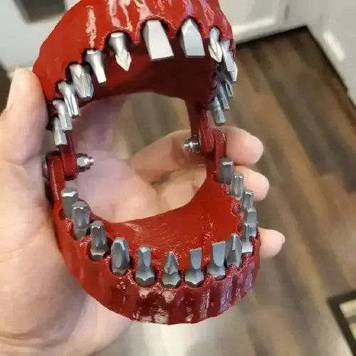 Individualized Shirts Funny Denture Dril Bit Holder Teeth Size ONE SIZE - 4 Thumbnail
