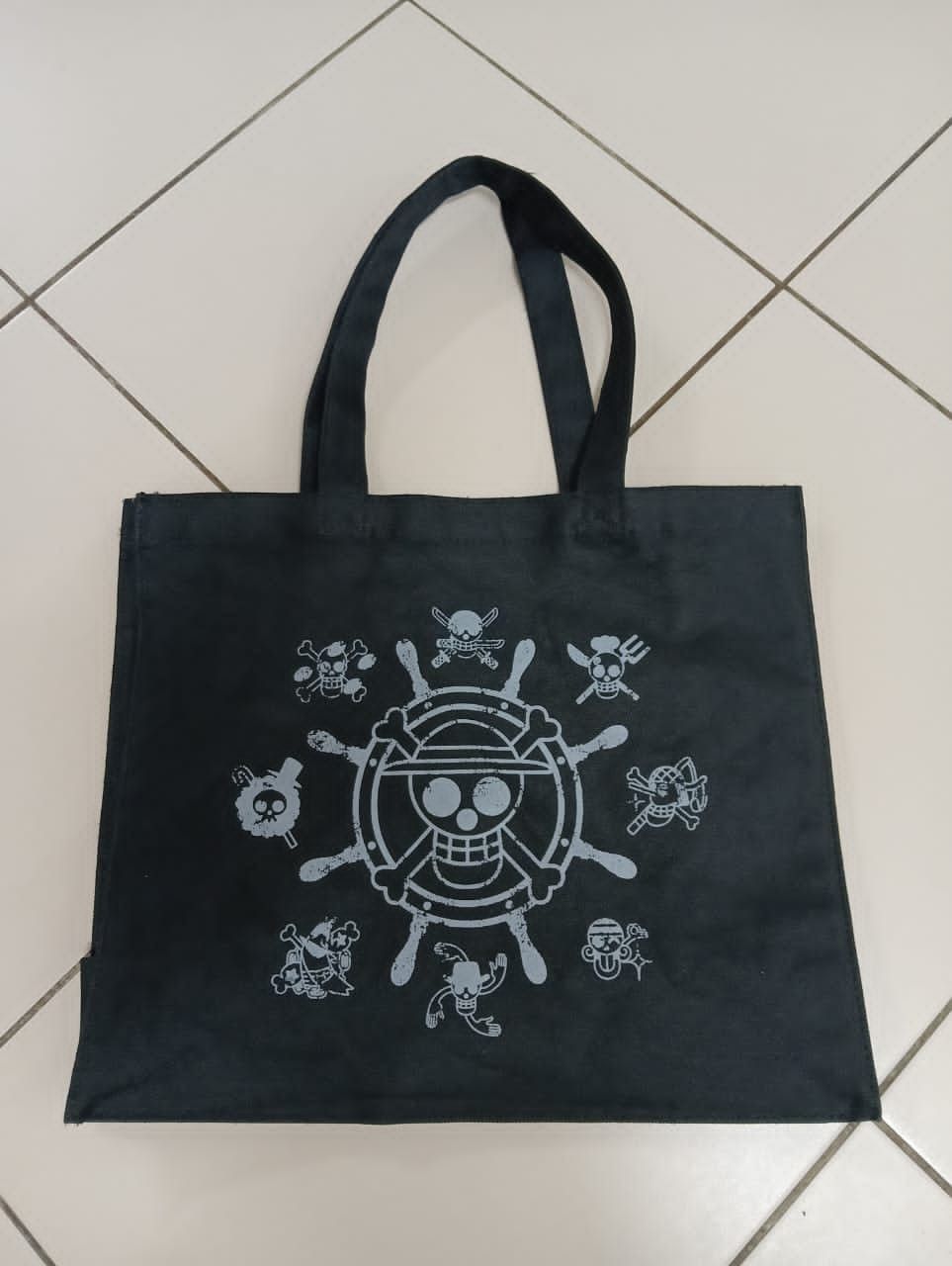 Anime × Cartoon Network × One Piece Best Offer 🔥Tote Bag One Piece Luffy Pirates cpy 2009 Size ONE SIZE - 4 Thumbnail