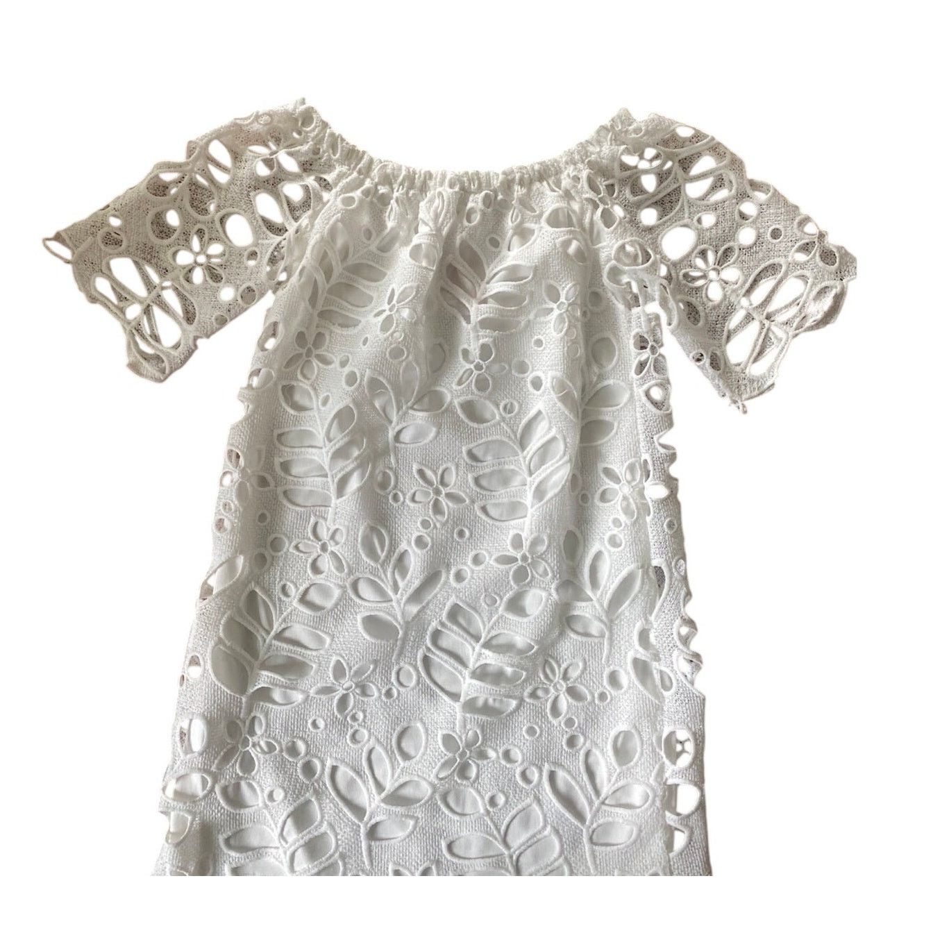 Other NWT PRETTYGARDEN Off Shoulder Vintage Floral Lace dress S Size S / US 4 / IT 40 - 7 Thumbnail