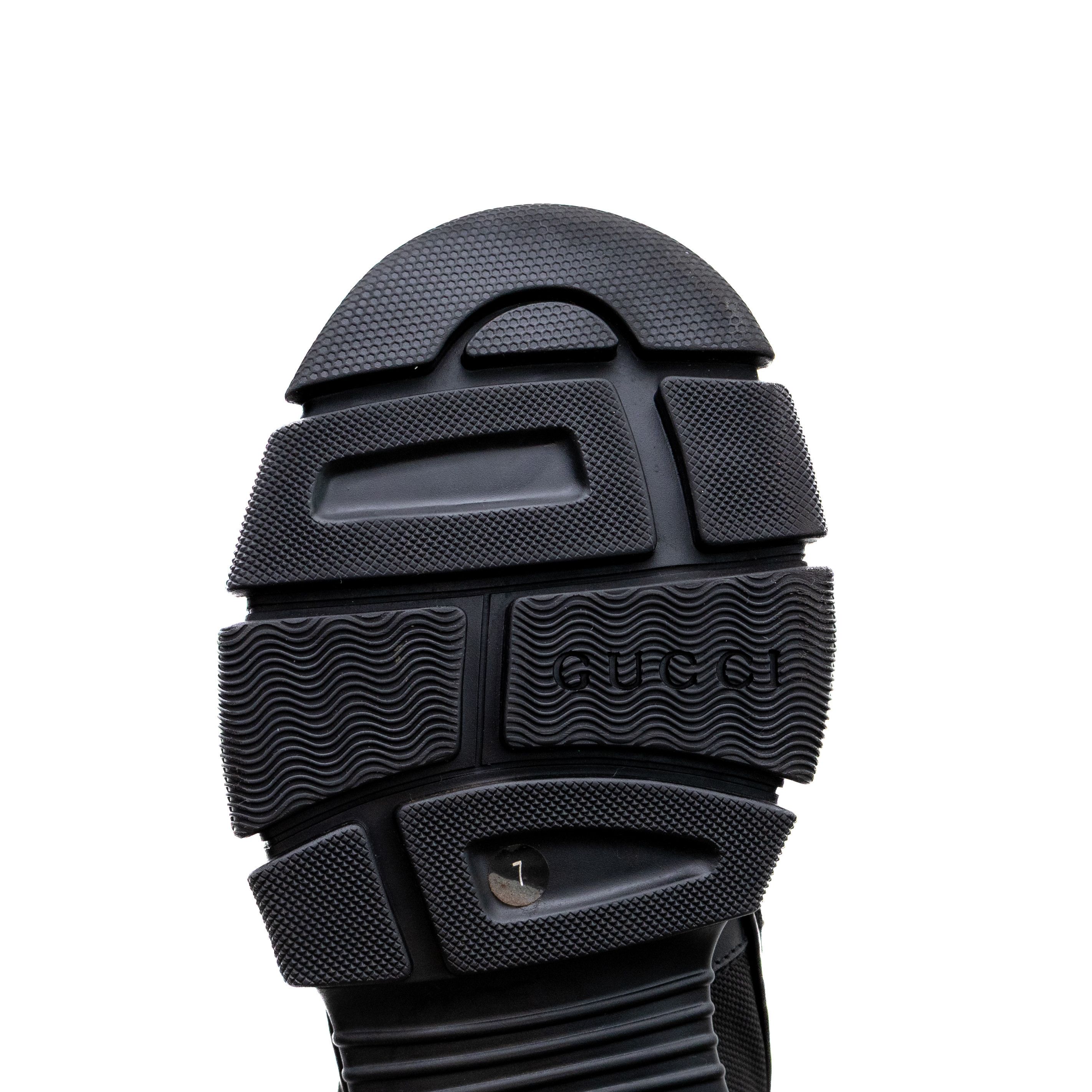 Gucci Gucci Flashtrek Black Leather High Top Hiking Boots SZ 8 Size US 8 / EU 41 - 12 Thumbnail