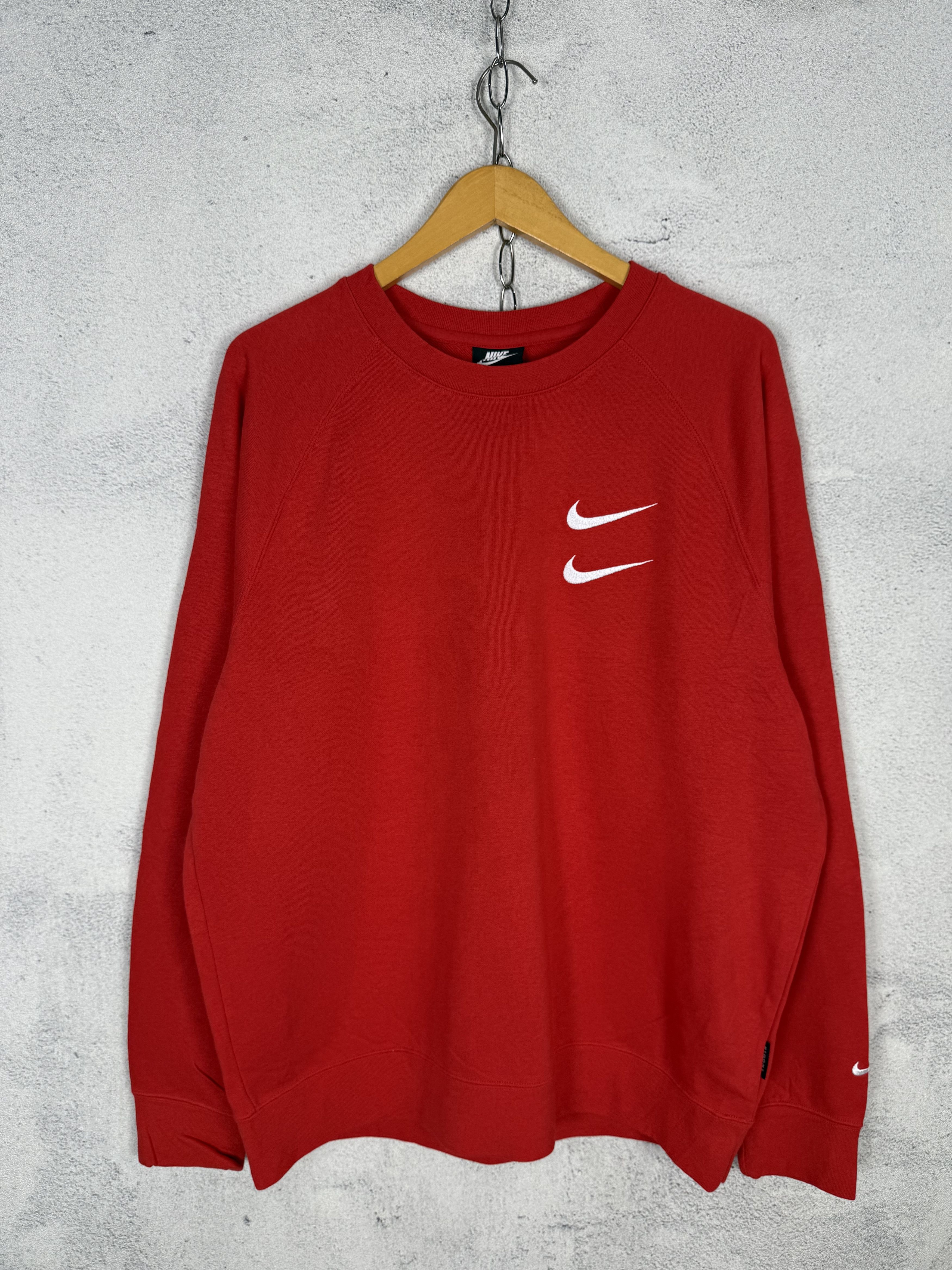 Nike Nike Swoosh Sweatshirt Crewneck Size US XXL / EU 58 / 5 - 3 Thumbnail