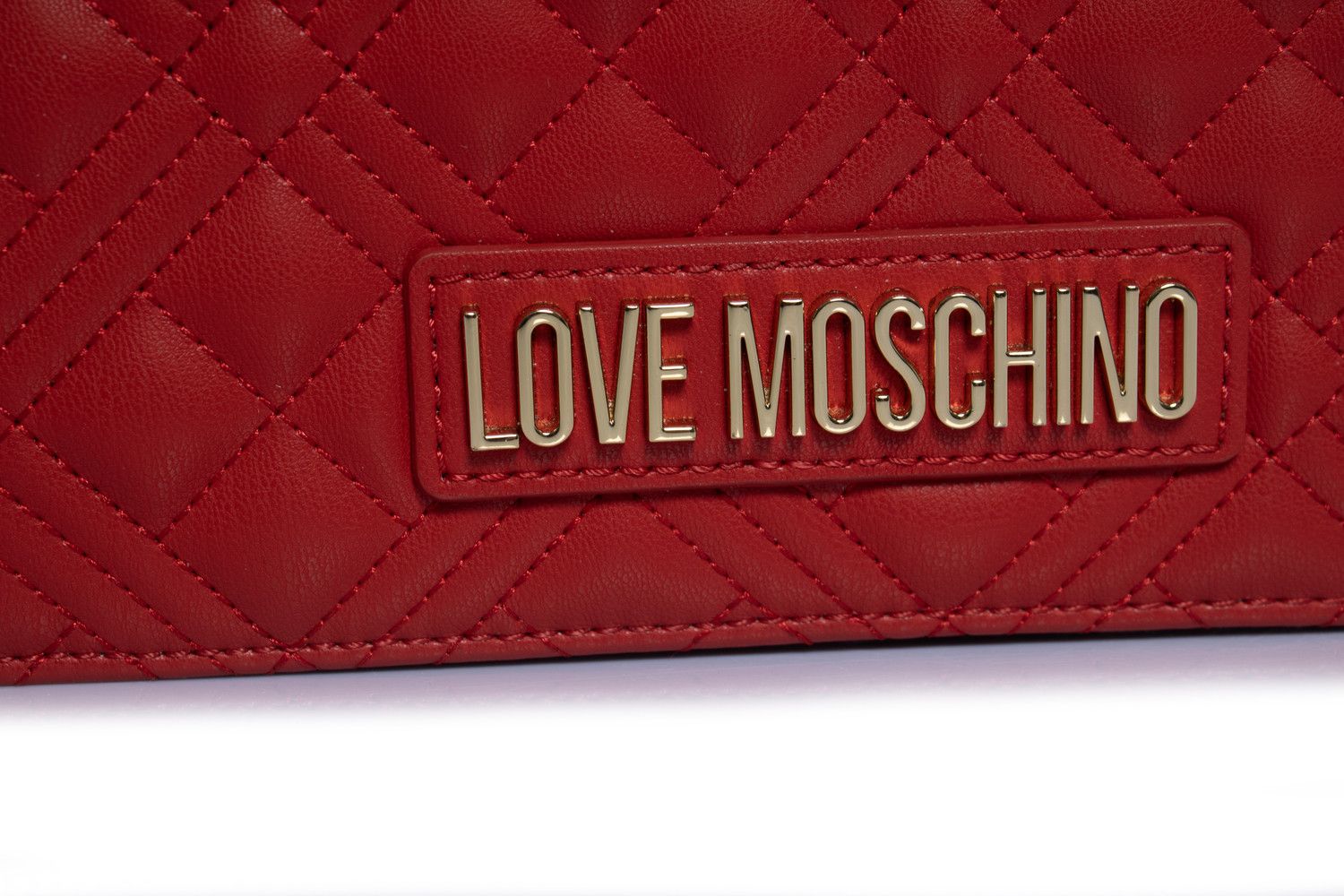 Love Moschino Love Moschino, red quilted shoulder bag Size ONE SIZE - 6 Thumbnail