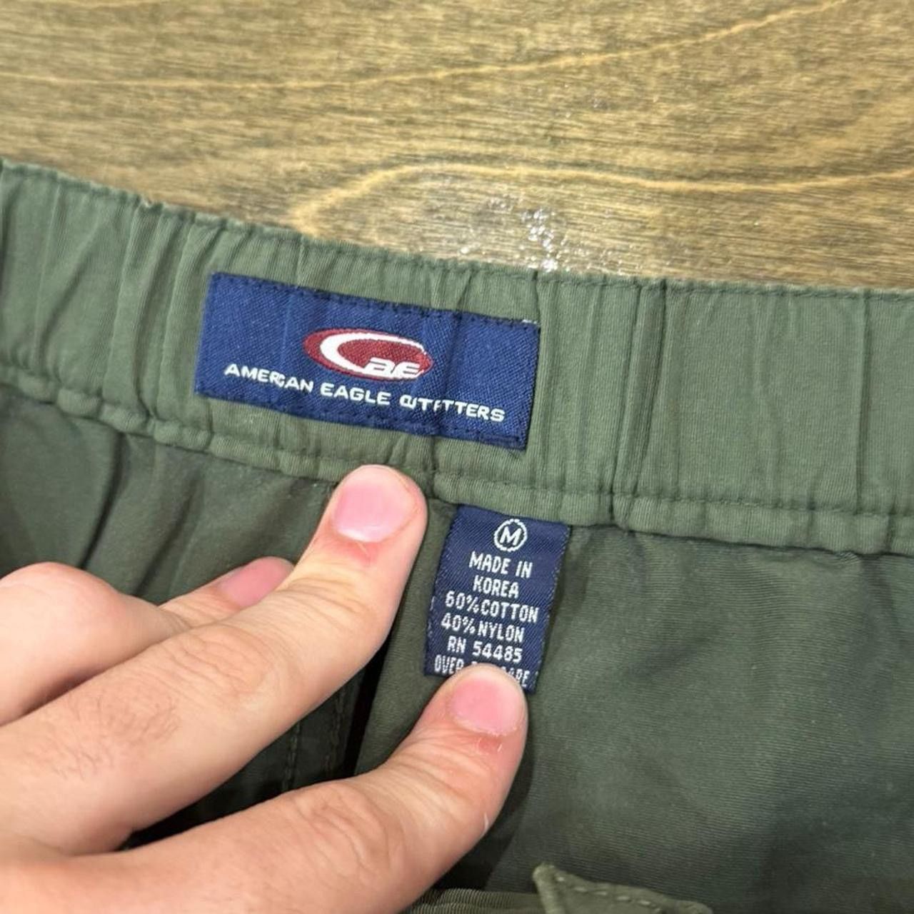 American Eagle Outfitters Y2K 2000’s AE Utility Cargo Shorts Size US 32 / EU 48 - 4 Thumbnail