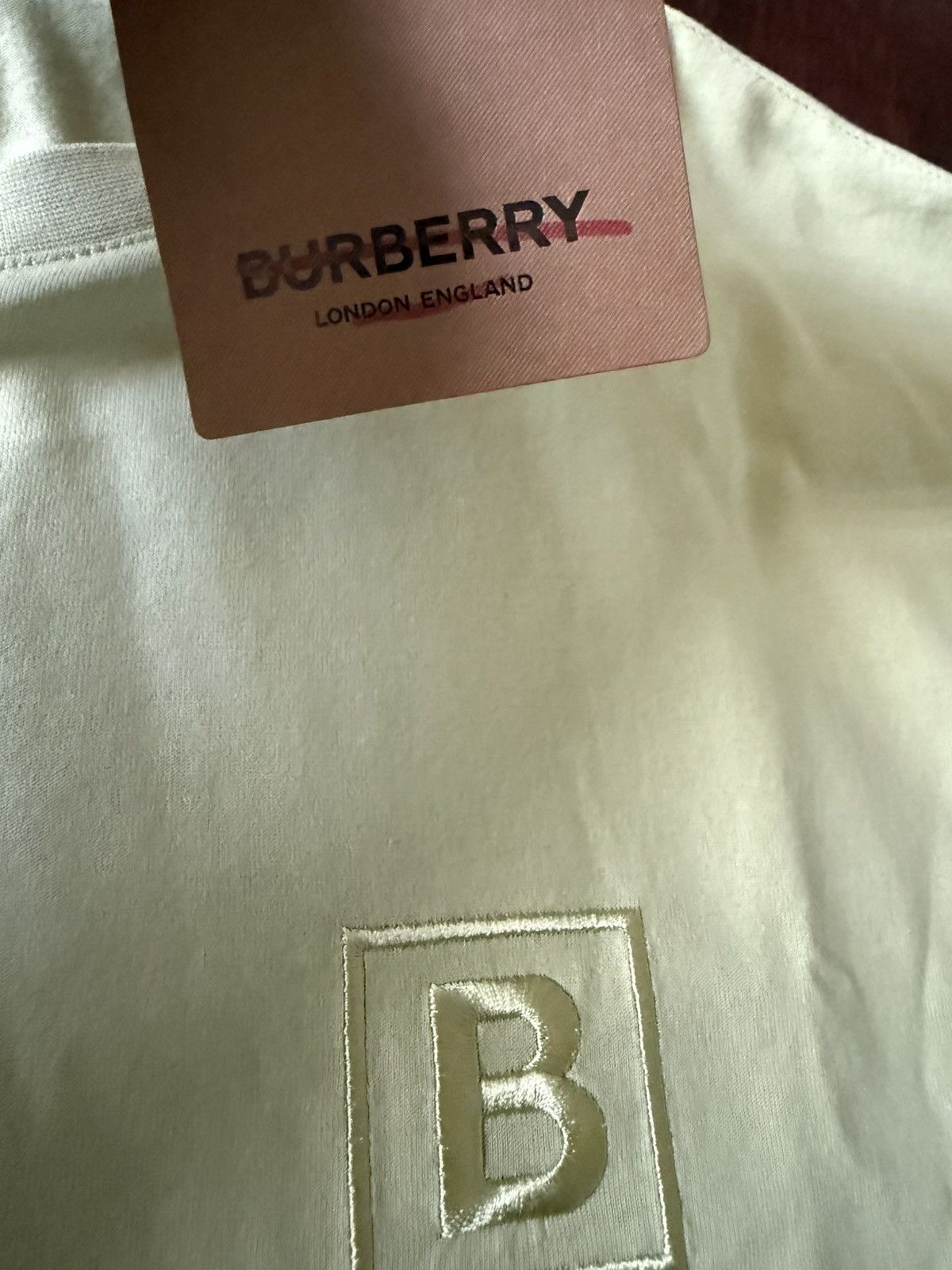 Burberry Burberry Mist Green T-Shirt Size US L / EU 52-54 / 3 - 9 Thumbnail