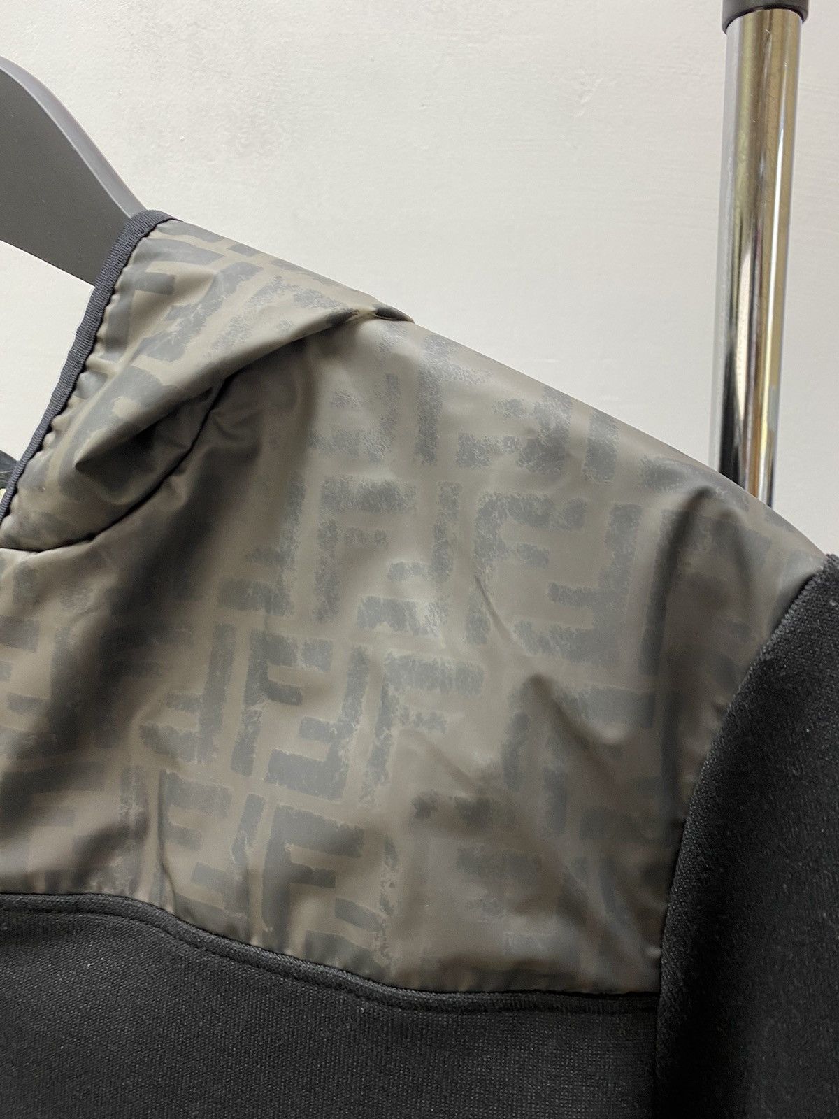 Fendi Fendi Monogram Hoodie Men’s M Black Hood Logo Hype Styled Size US M / EU 48-50 / 2 - 7 Thumbnail