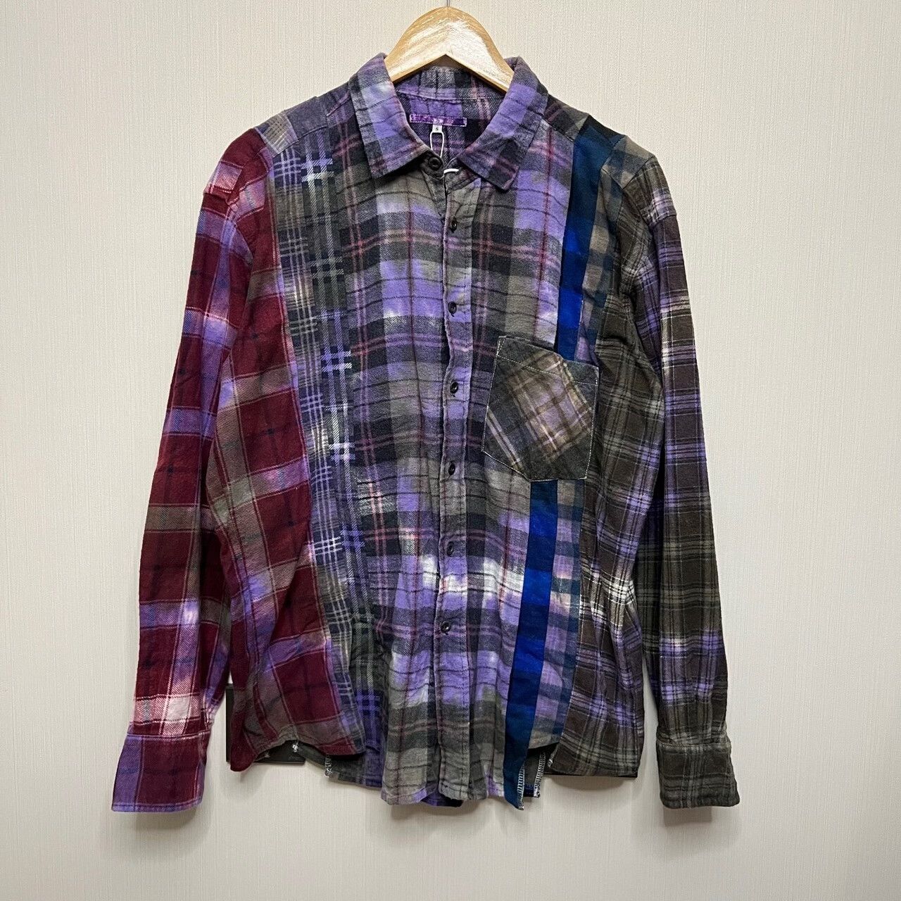 Needles Needles Flannel Patchwork Shirt Size S Size US S / EU 44-46 / 1 - 1 Thumbnail