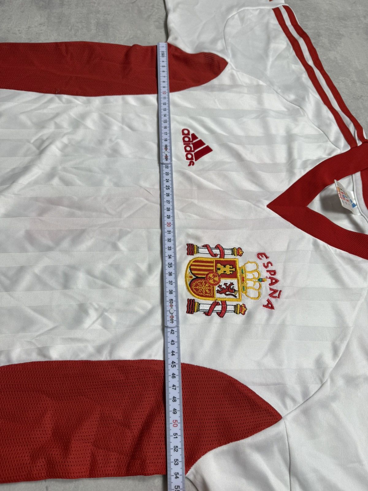 Adidas Adidas Spain Vintage Jersey #7 PAUL Size US L / EU 52-54 / 3 - 12 Thumbnail