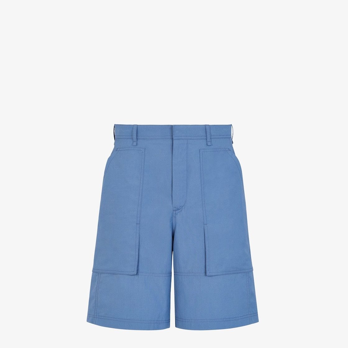 Fendi o1s1wg111025 Bermudas in Blue Size US 32 / EU 48 - 1 Thumbnail
