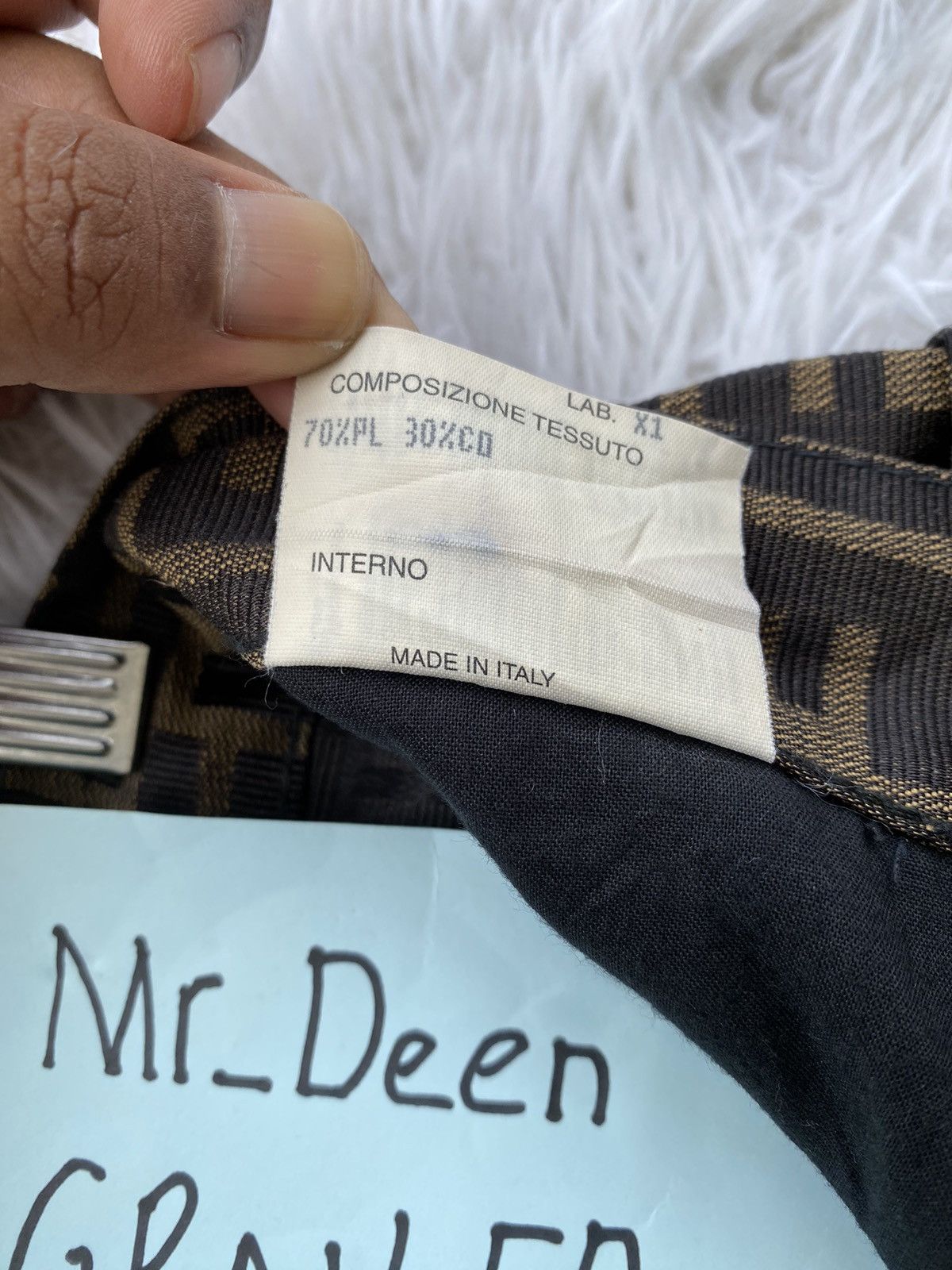 Fendi Vintage Fendi Zucca Monogram Pants FF Logo Size US 26 / EU 42 - 19 Thumbnail
