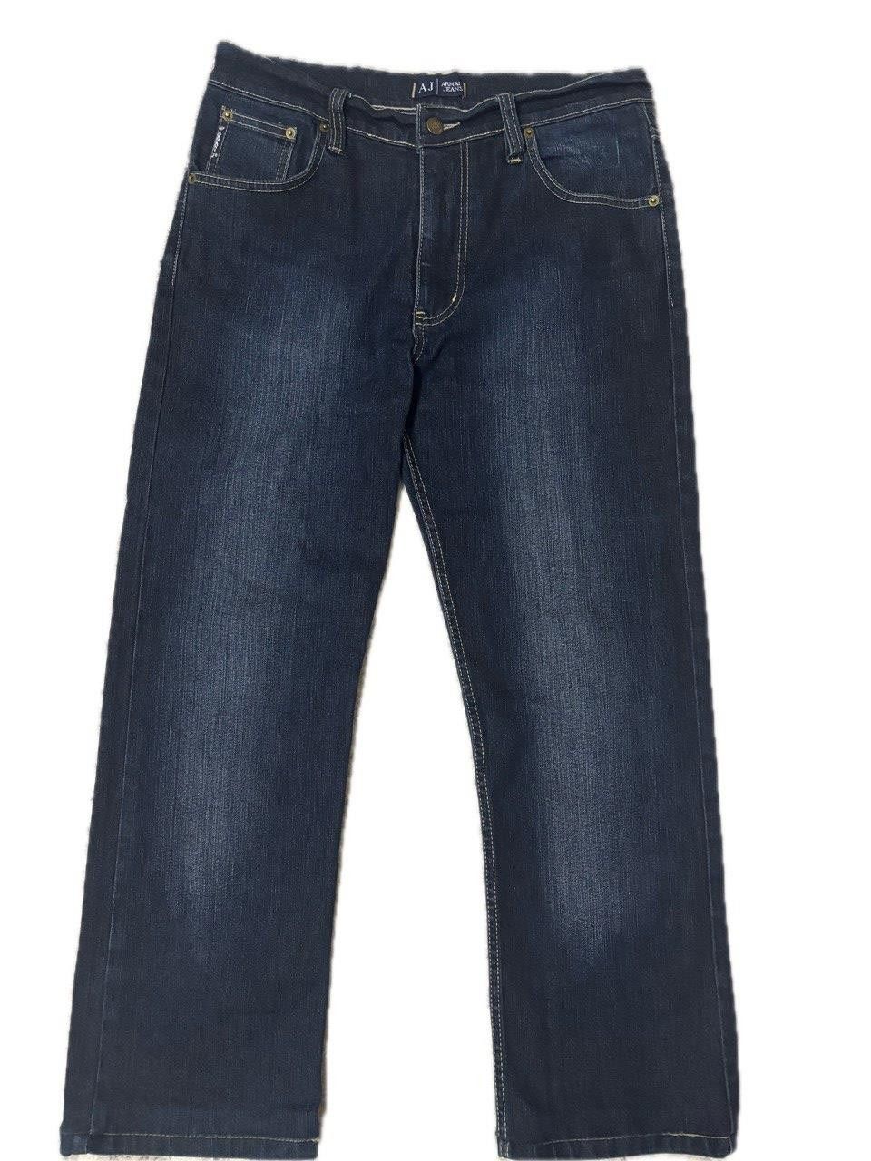 Armani Armani Jeans – Dark Wash Straight Fit Denim Size US 33 - 13 Thumbnail