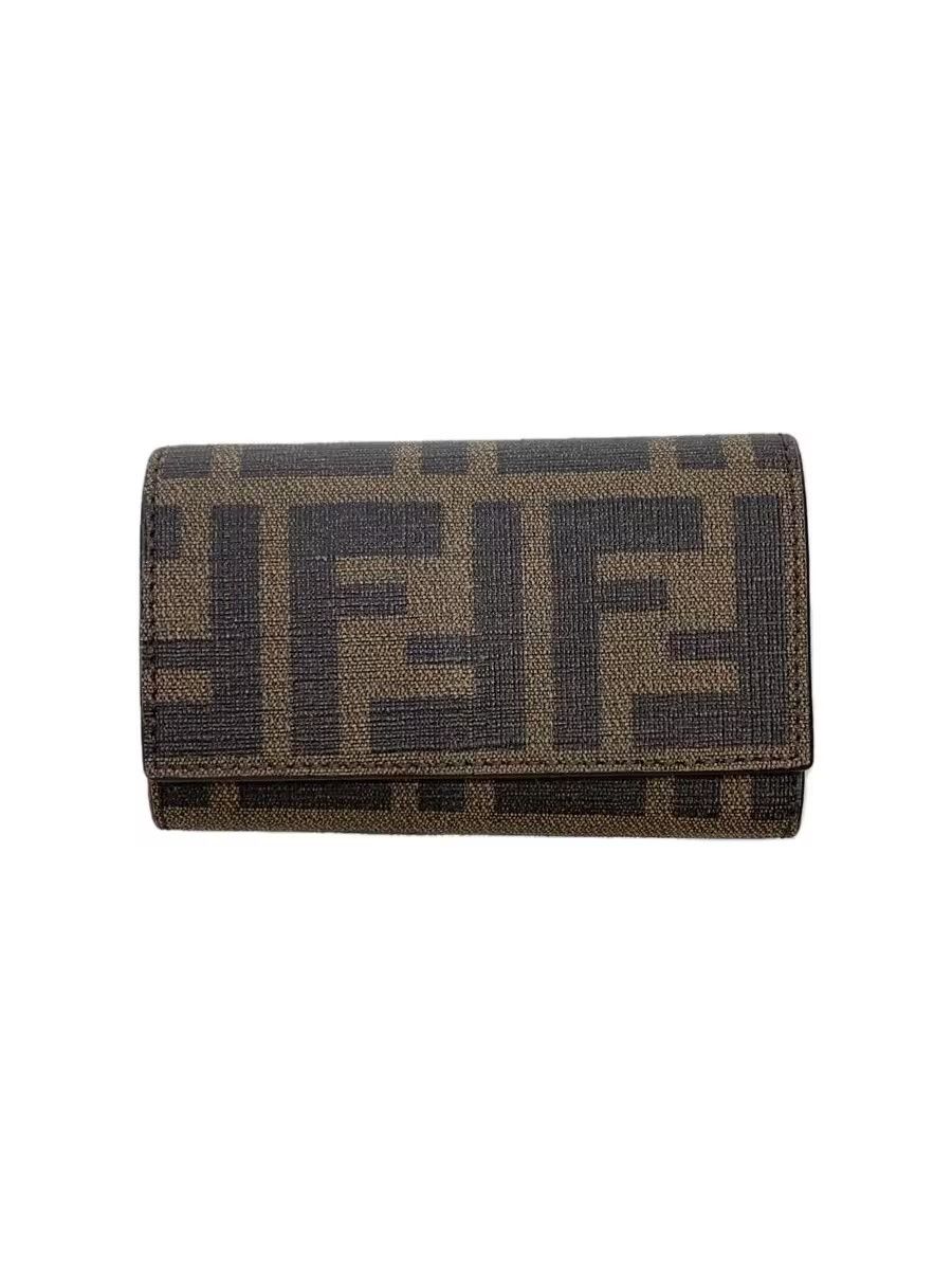 Fendi Fendi Key Case Brown Size ONE SIZE - 1 Thumbnail