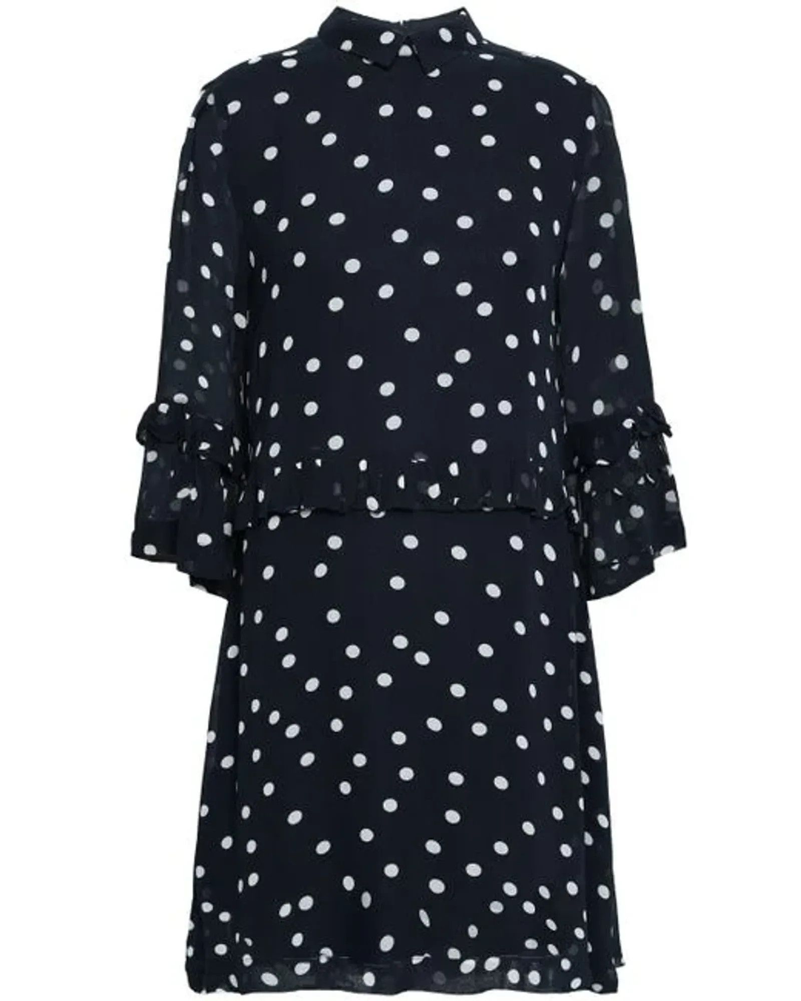 Ganni Ganni Marceau Georgette Dress Size XS / US 0-2 / IT 36-38 - 1 Thumbnail