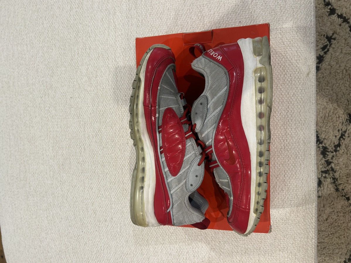 Nike Supreme Air Max 98 Size US 11.5 / EU 44-45 - 2 Thumbnail