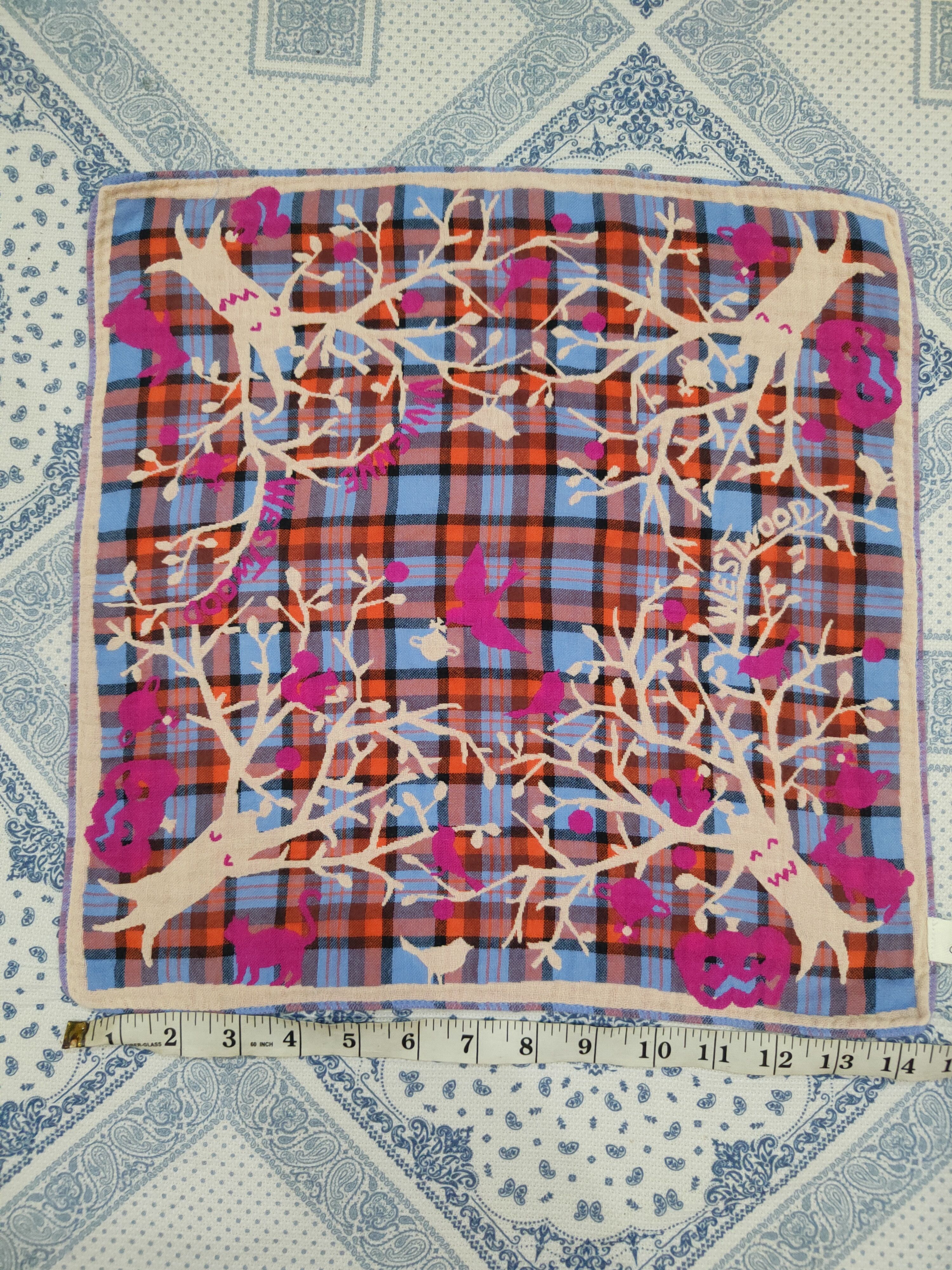 Vivienne Westwood Vivienne Westwood Square Handkerchief Size ONE SIZE - 1 Thumbnail