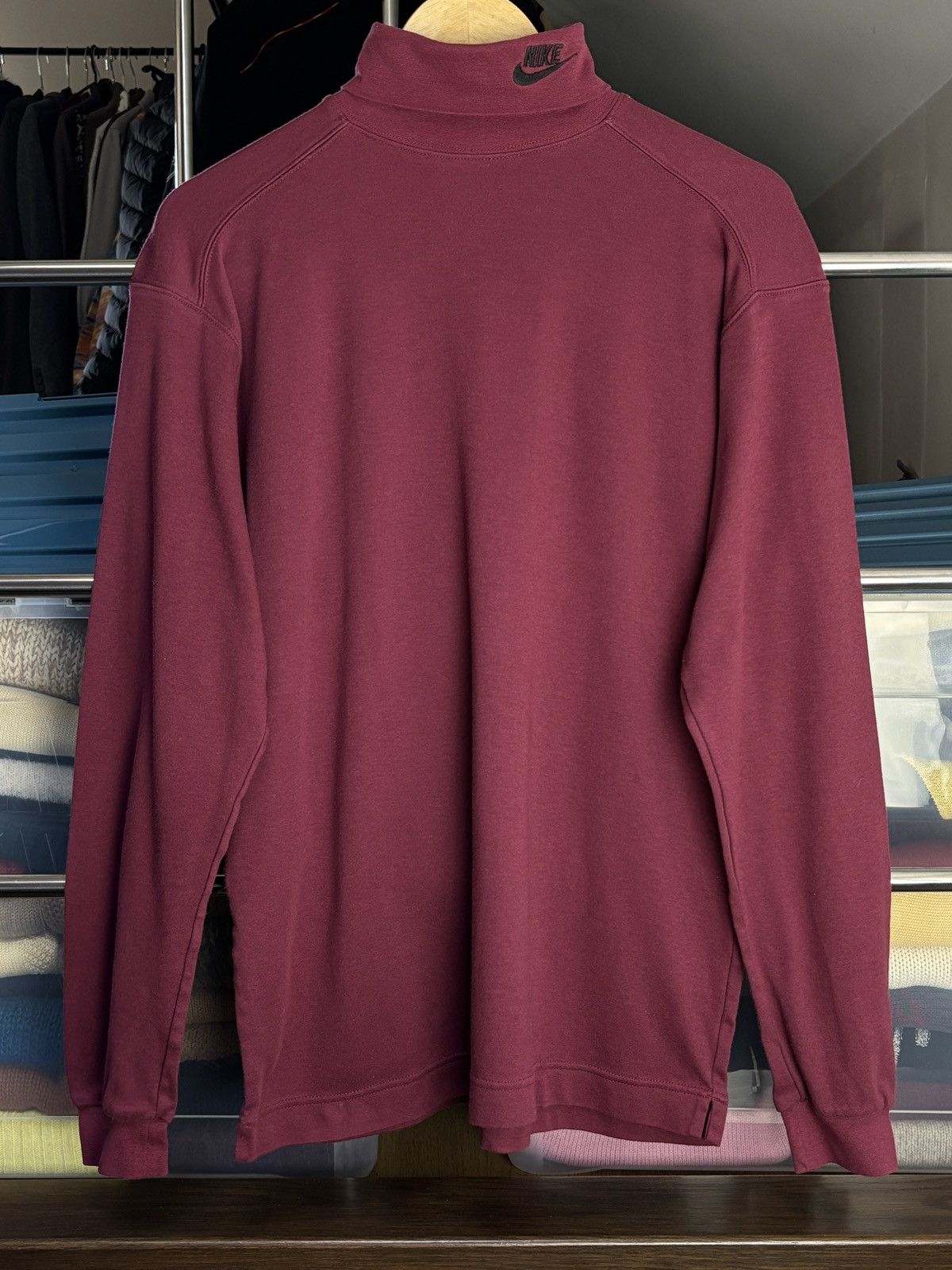 Vintage Vintage Nike Turtleneck Golf Sweatshirt Swoosh Logo Size US M / EU 48-50 / 2 - 1 Thumbnail