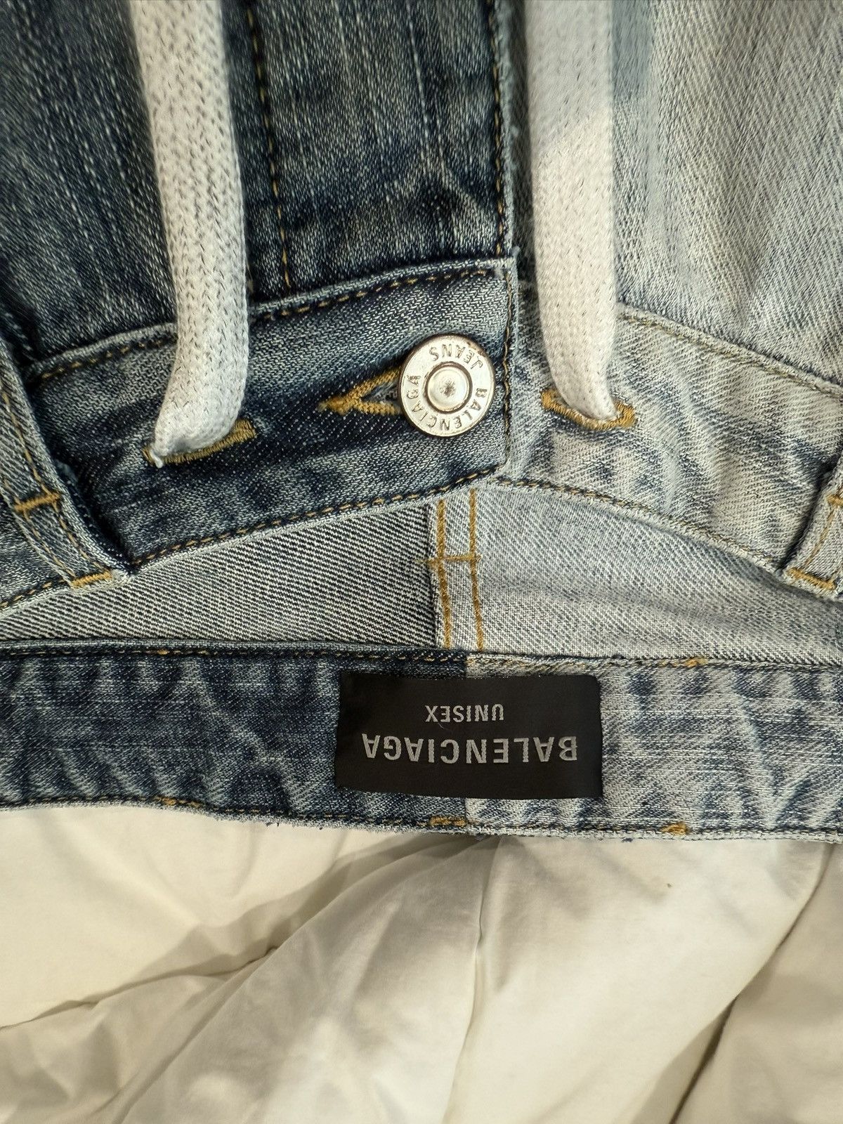 Balenciaga Balenciaga Two Tone Jeans Size US 30 / EU 46 - 3 Thumbnail