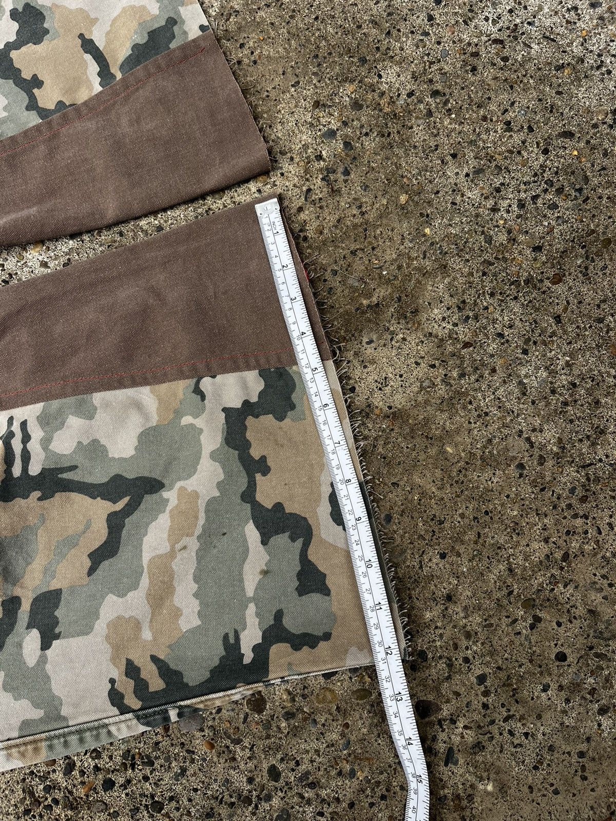 Levi's × Vintage Custom Faded Levi’s Flared Army Cargo Pants. Size US 36 / EU 52 - 2 Thumbnail