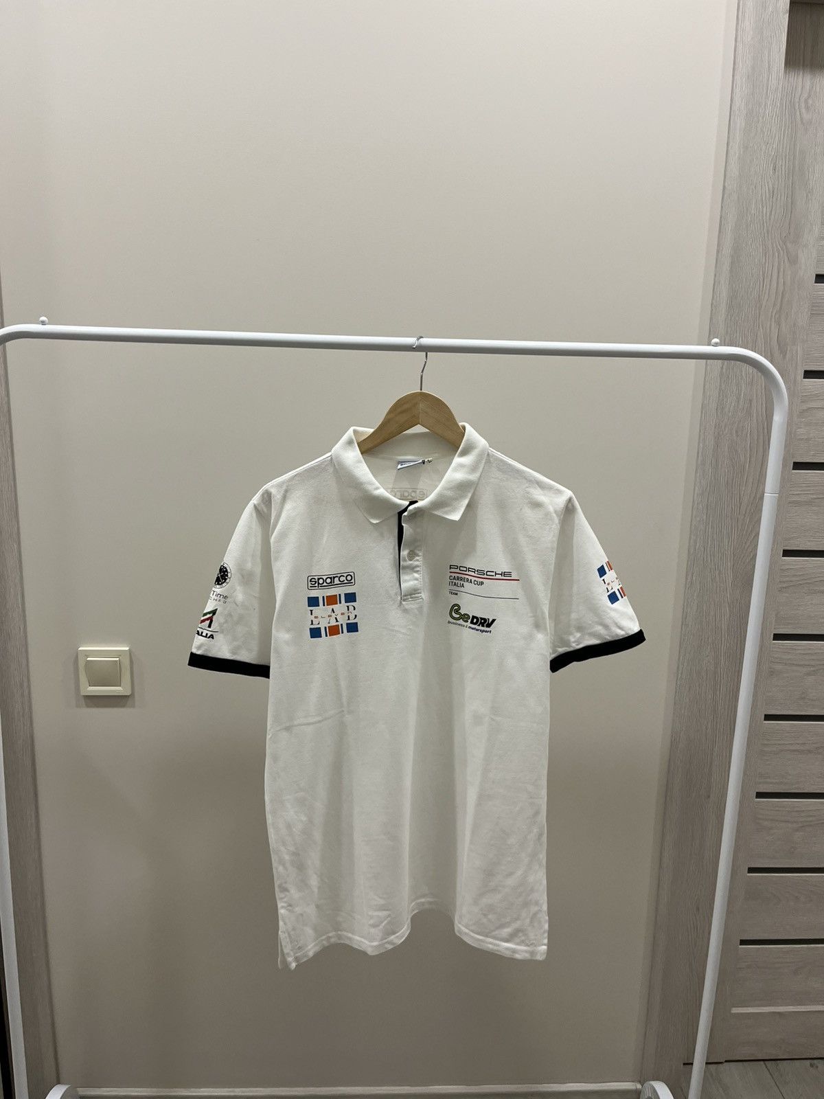 Porsche Design Porsche Cup Design Long Sleeve Polo Men's L Made In Portugal Size US L / EU 52-54 / 3 - 1 Thumbnail