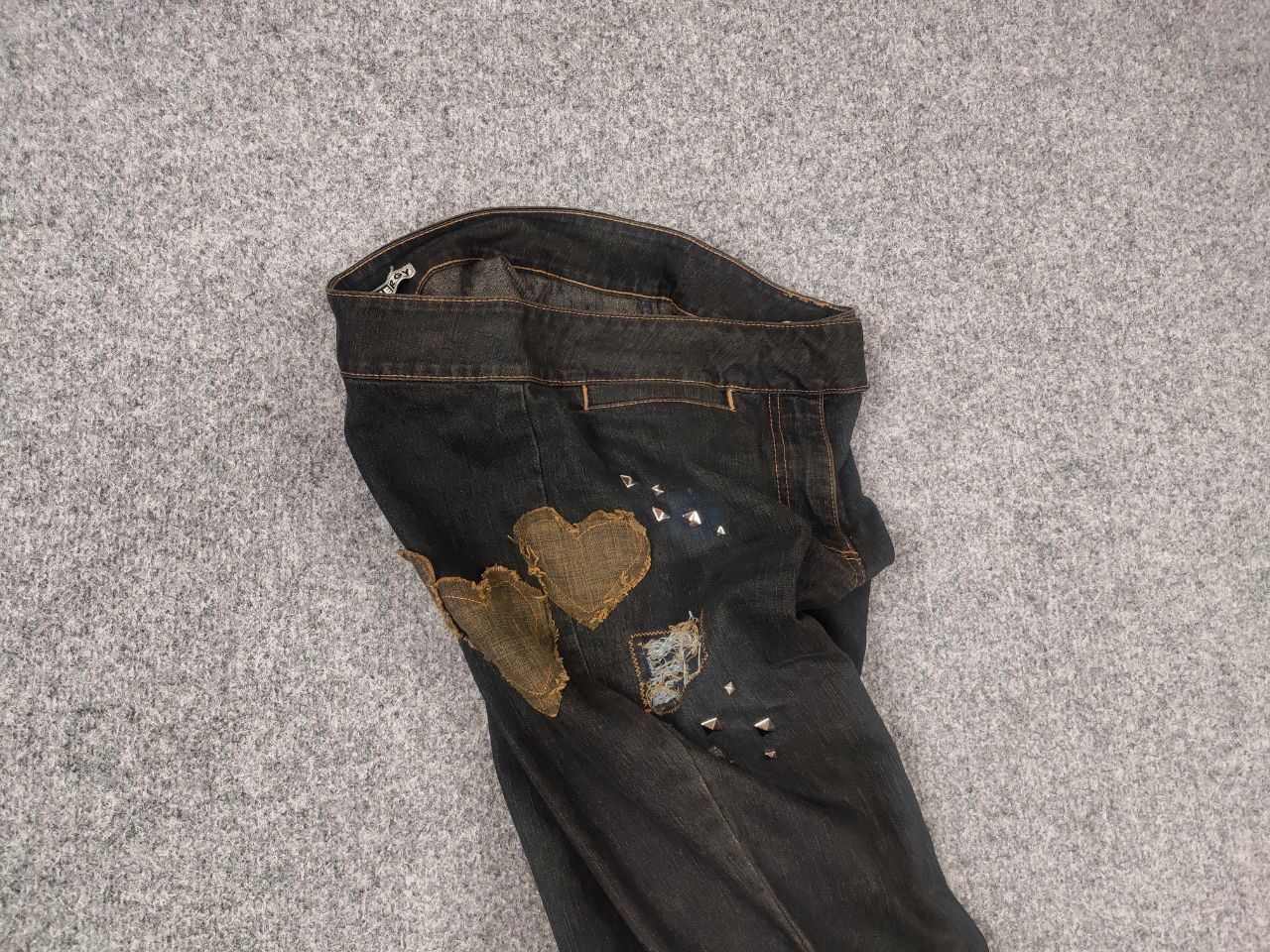 If Six Was Nine Vintage LGB Y2K Flared Low Rise Denim Jeans if six was nine Size 30" / US 8 / IT 44 - 4 Thumbnail