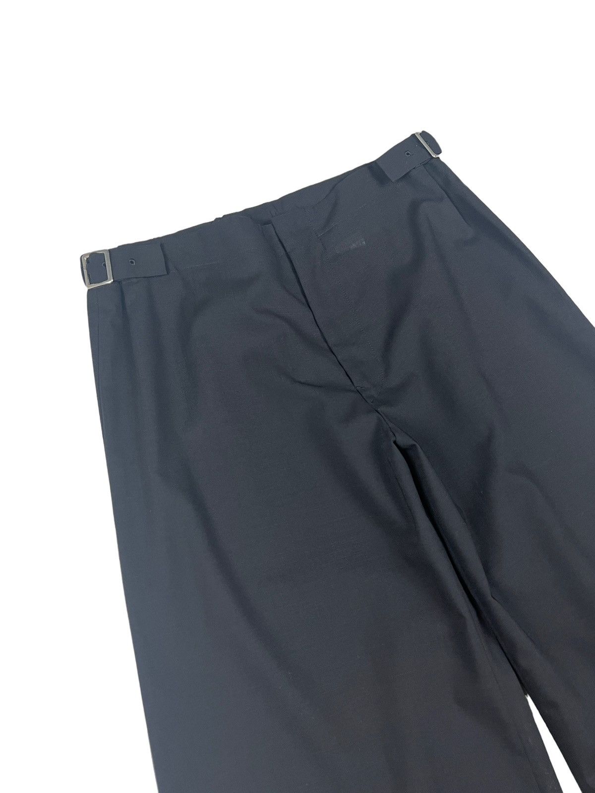 Yohji Yamamoto Vintage Yohji Yamamoto Wide Leg Wool Trousers Size US 33 - 5 Thumbnail