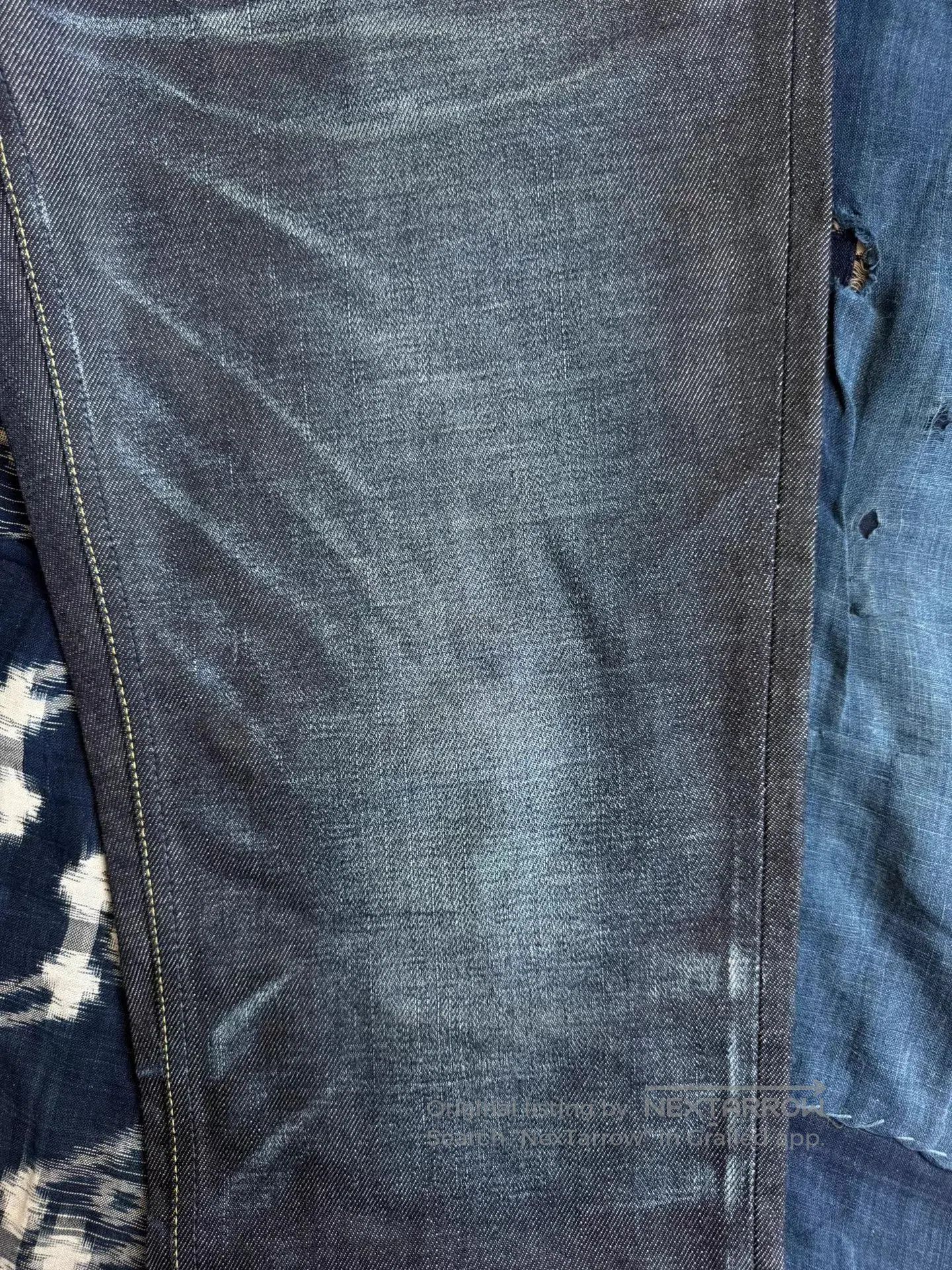 Visvim Distressed Multi Denim Jeans Size 34. Size US 34 / EU 50 - 3 Thumbnail