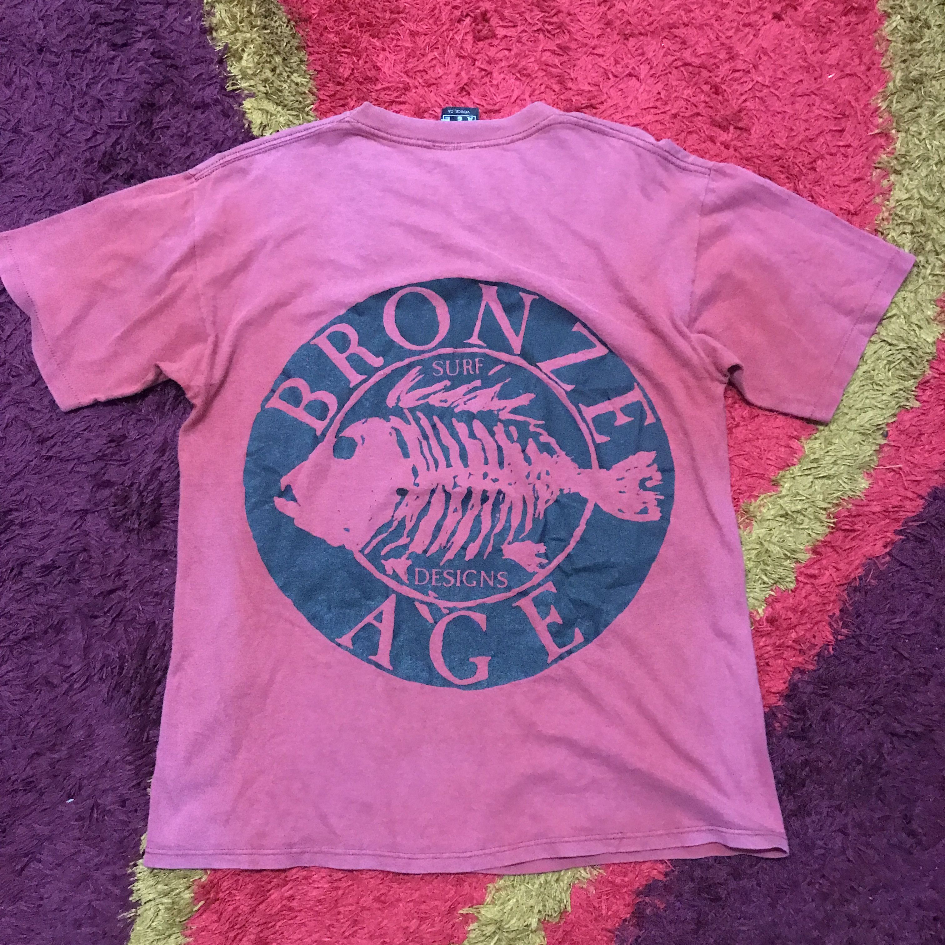 Sex Skateboards × Vintage Vintage 90s Bronze Age skateboard shirt Size US M / EU 48-50 / 2 - 9 Thumbnail
