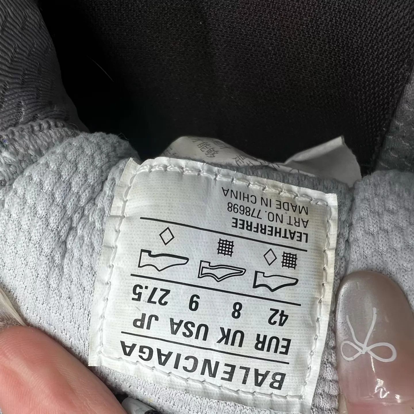 Balenciaga Balenciaga 3XL Frenzy Strap Gray 42 Size US 9 / EU 42 - 6 Thumbnail