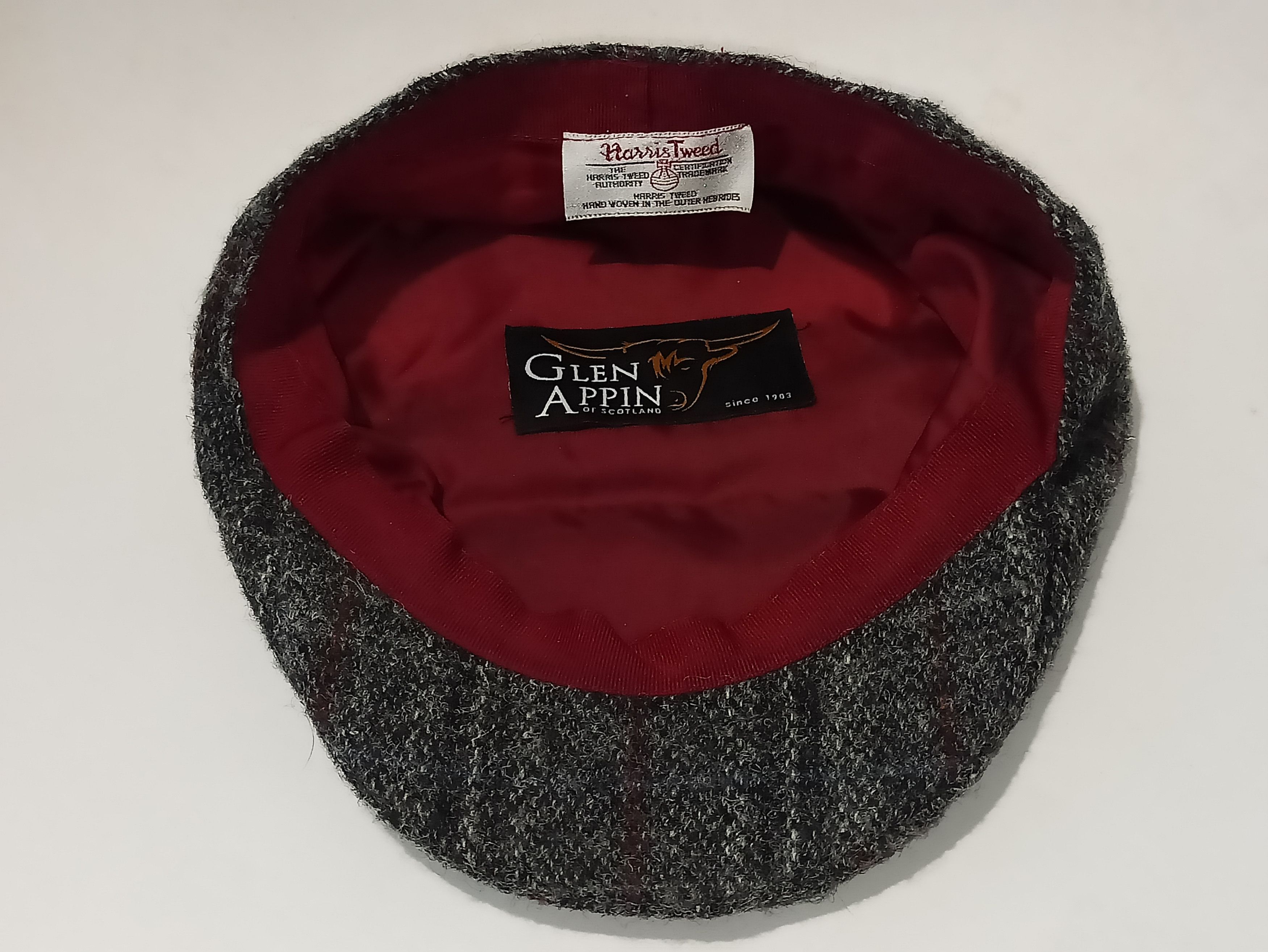 Harris Tweed GLEN APPIN HARRIS TWEED WOOL COUNTRY FLAT CAP Size ONE SIZE - 4 Thumbnail