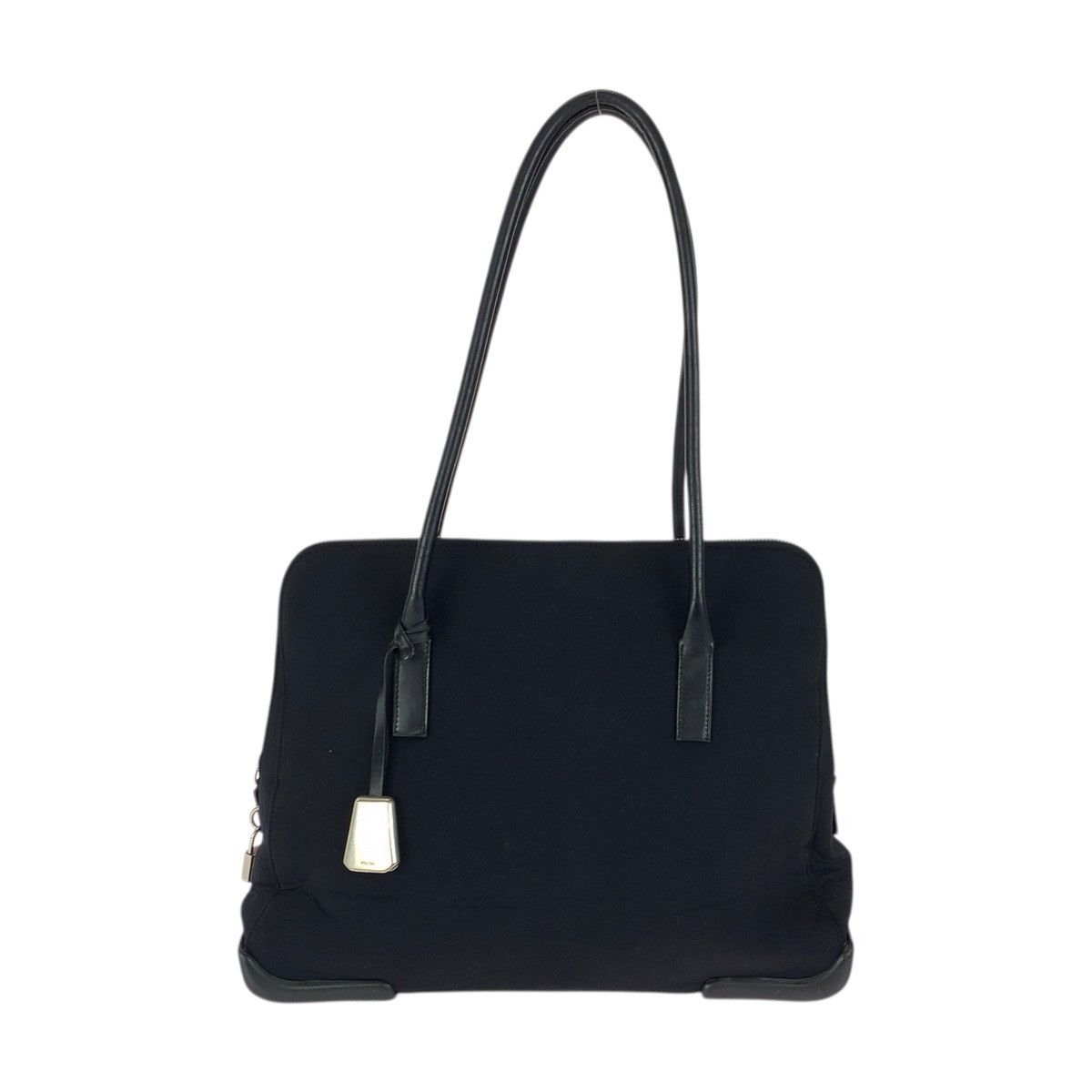 Prada Prada Prada Leather 2way Tote Bag Plastic / Synthetic Tote Bag DUTY FREE for USA Size ONE SIZE - 1 Thumbnail