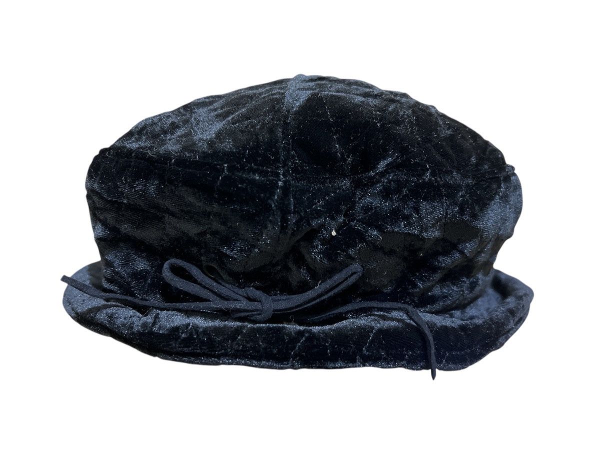 Designer × Japanese Brand Black Velvet Hats Super Lovers Size ONE SIZE - 2 Thumbnail