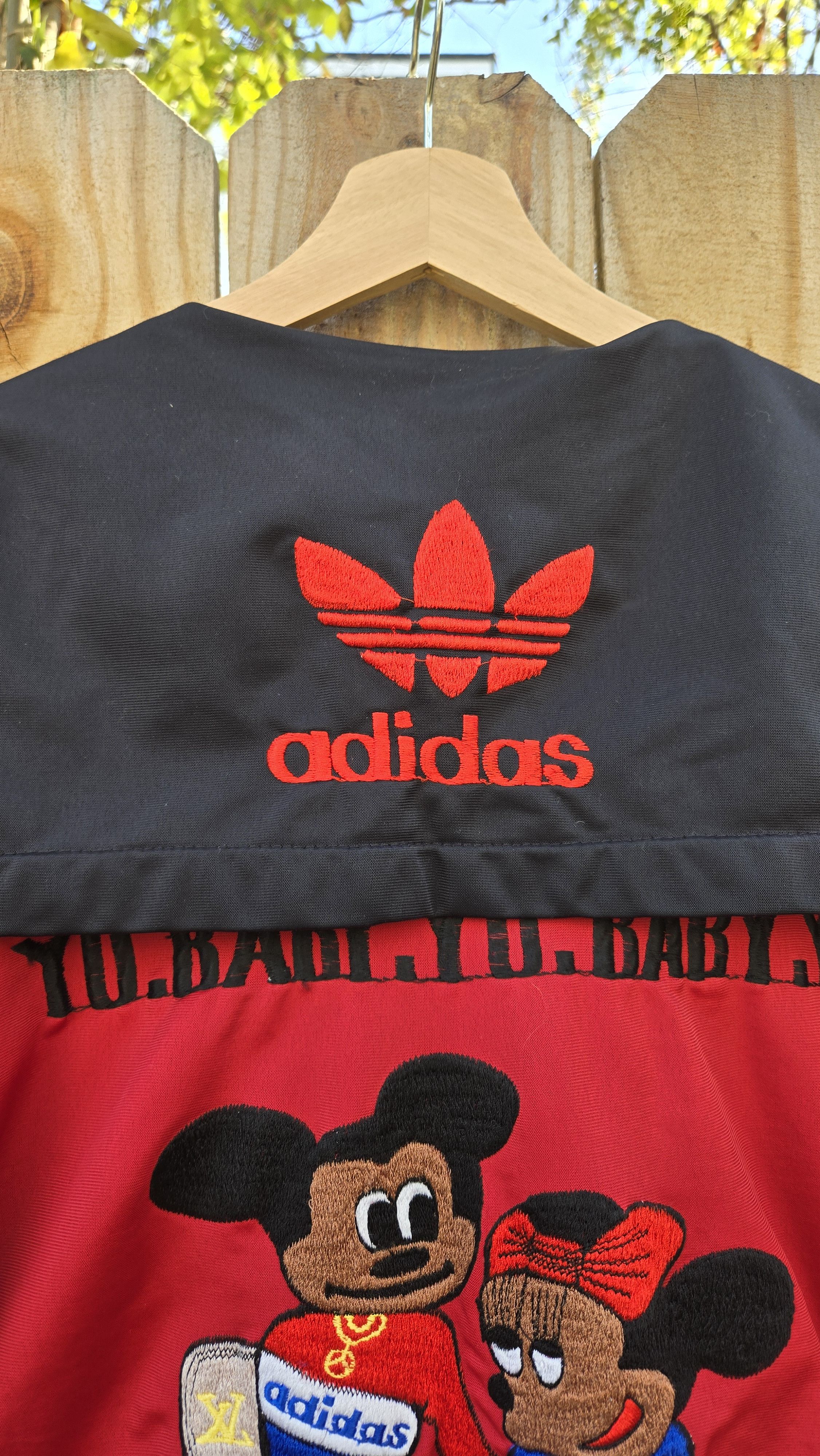 Vintage Vintage 90s custom Adidas jacket Size US L / EU 52-54 / 3 - 4 Thumbnail