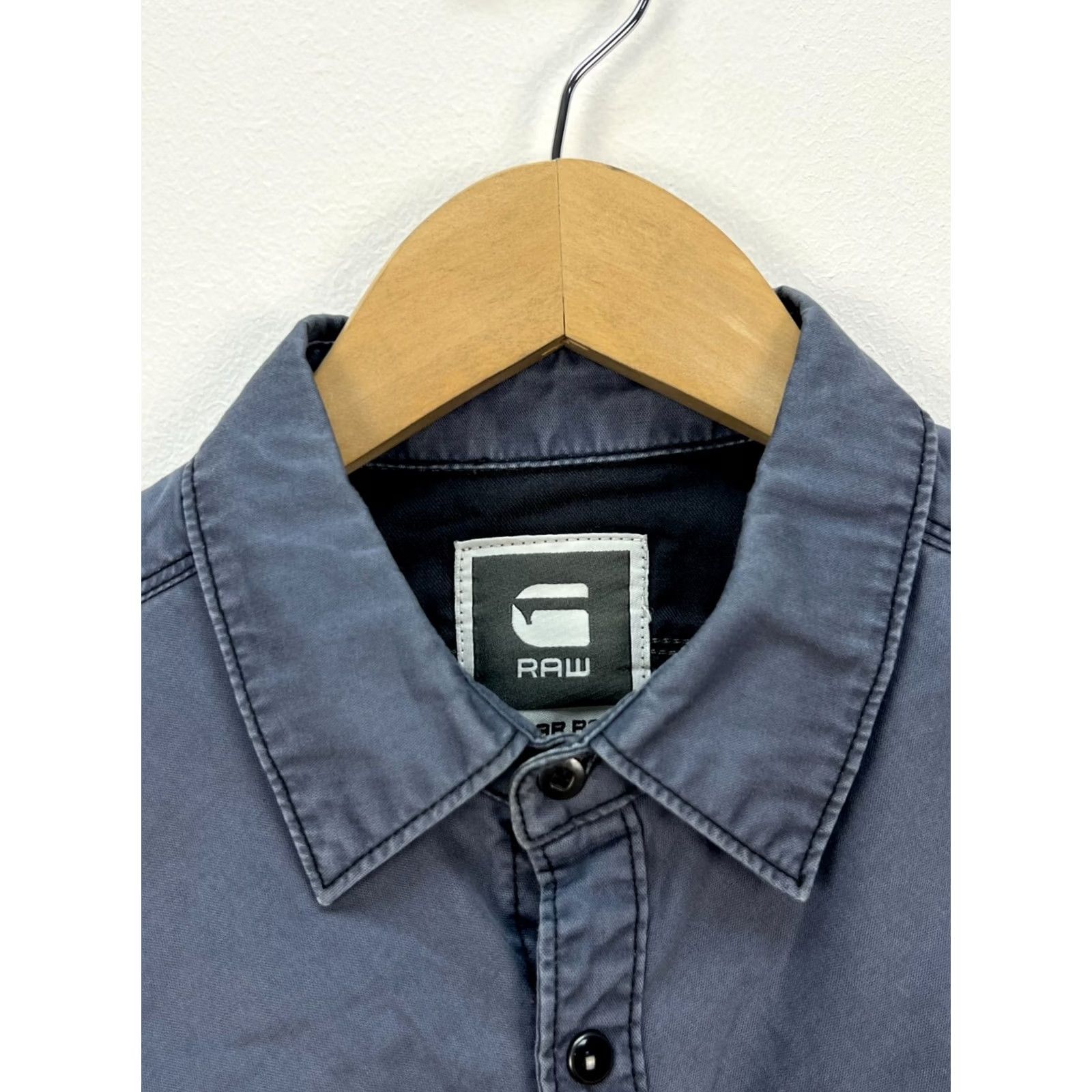 G-Star G-Star Raw ARC 3D Long Sleeve Shirt Western Size M MensButton-Up Collared Regular Fit Pockets Gray Blue Vintage Size US M / EU 48-50 / 2 - 4 Thumbnail