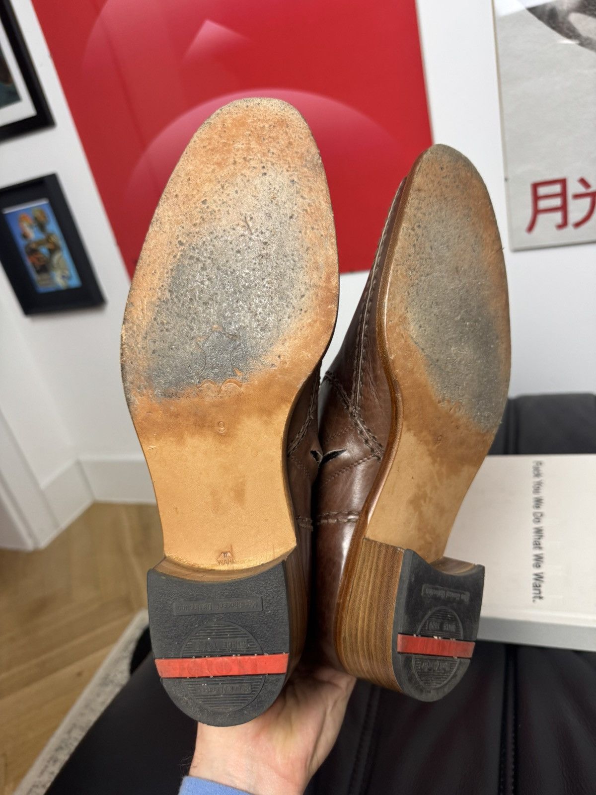 Leather Vintage Lloyd Luxury Brown Leather Chelsea Boots Shoes Rare Size US 9 / EU 42 - 10 Thumbnail