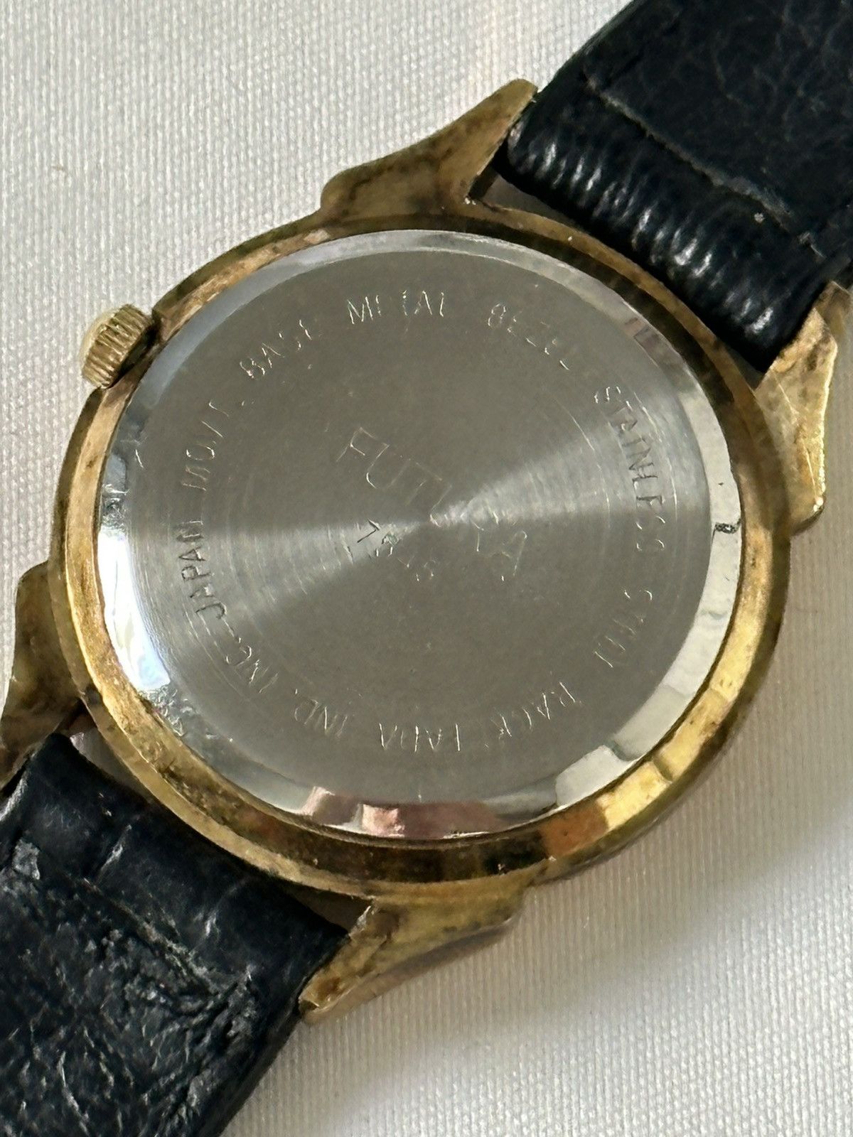 Futura Futura Leather & Gold Watch Size ONE SIZE - 6 Thumbnail