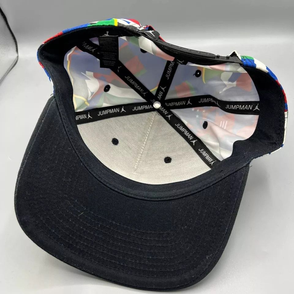 Jordan Brand Air Jordan Hat Men Black Worldwide Jumpman Snap Back Cap Size ONE SIZE - 8 Thumbnail