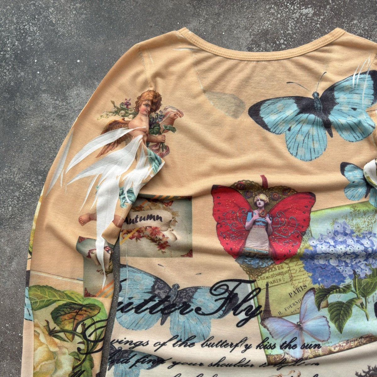 20471120 × Japanese Brand × Vintage JPG Jean Paul Gaultier Style Vintage Long Sleeve Top Size M / US 6-8 / IT 42-44 - 13 Thumbnail