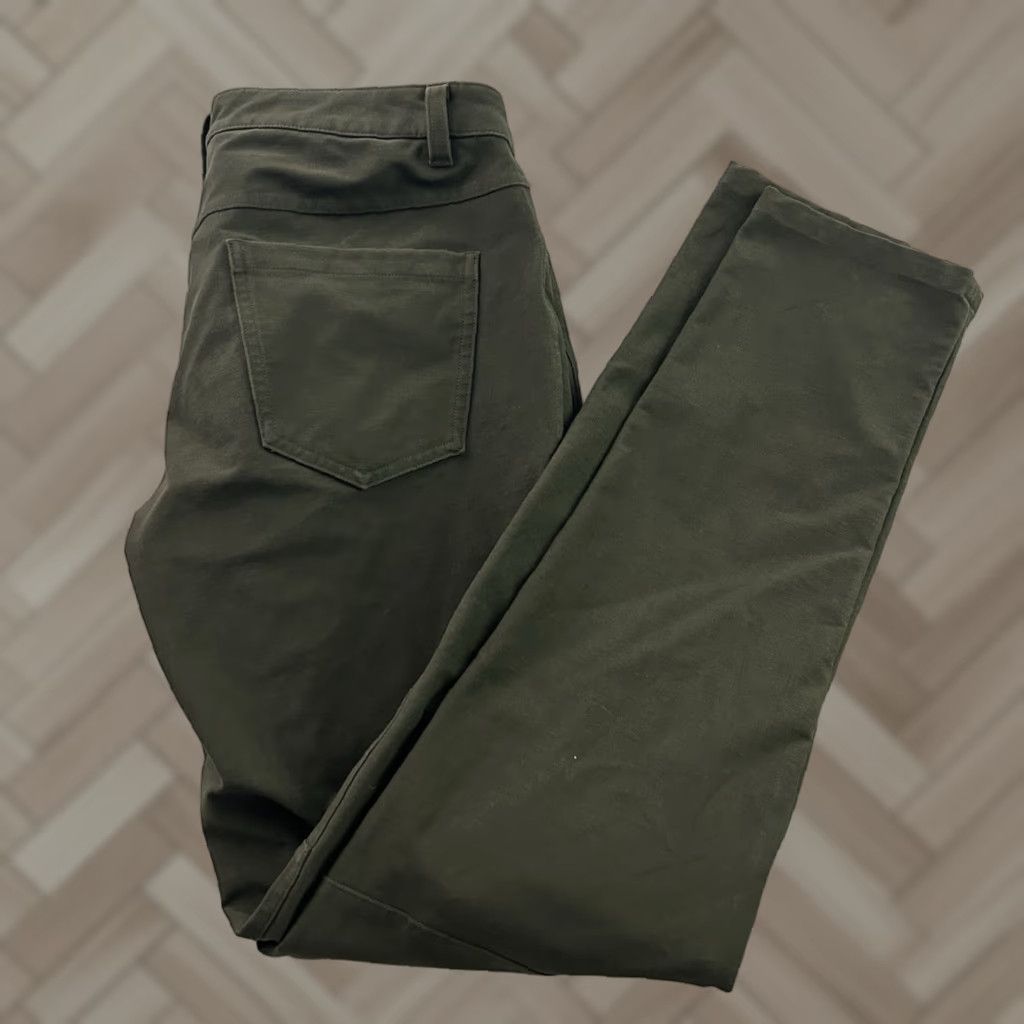 Lululemon Lululemon Men's Slim-Fit 5-Pocket Pant Utilitech Green 32x32 Chino Vintage No Size US 32 / EU 48 - 1 Thumbnail