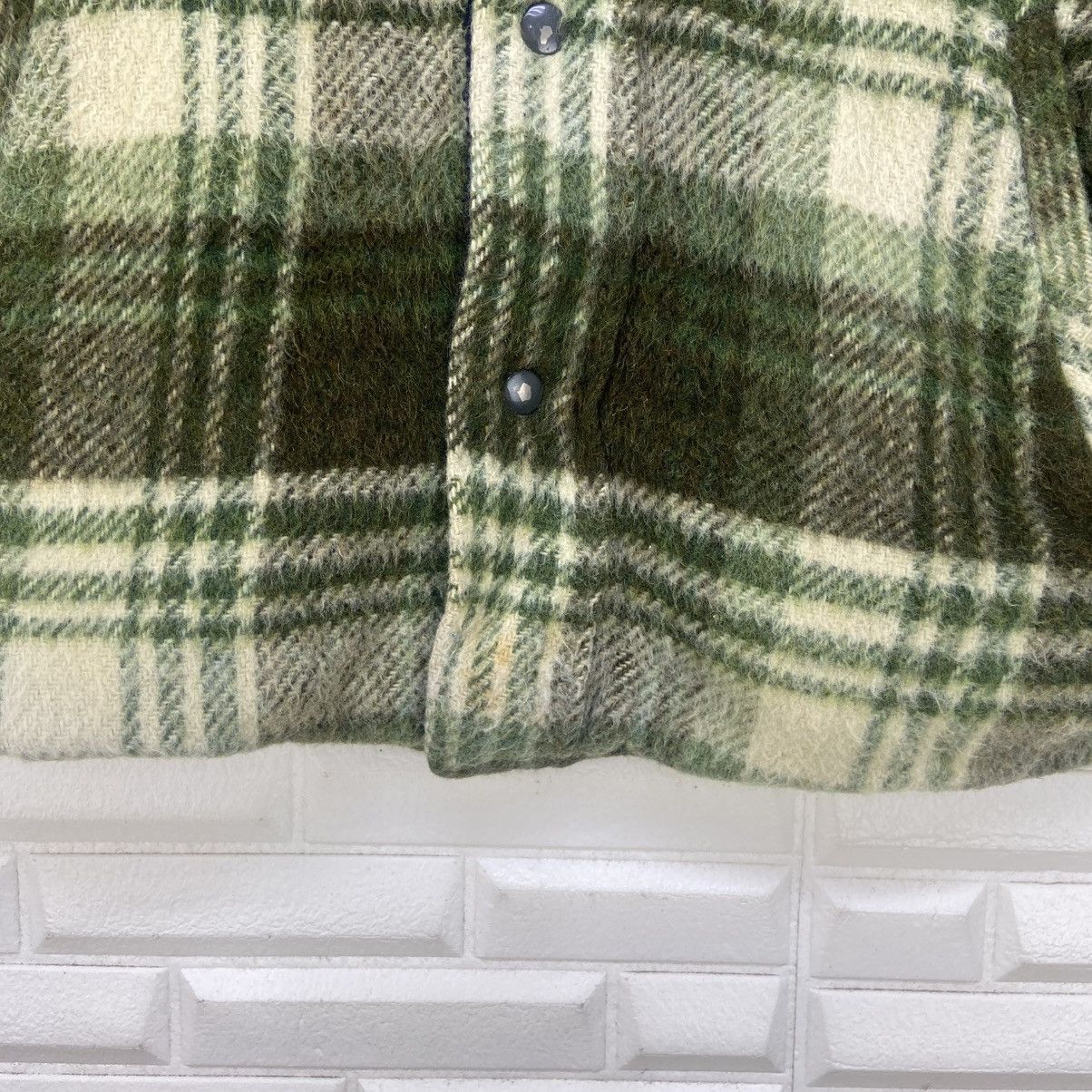 Towncraft Vintage 70s Towncraft Penneys Sherpa Mohair Plaid Jacket Size US M / EU 48-50 / 2 - 17 Thumbnail