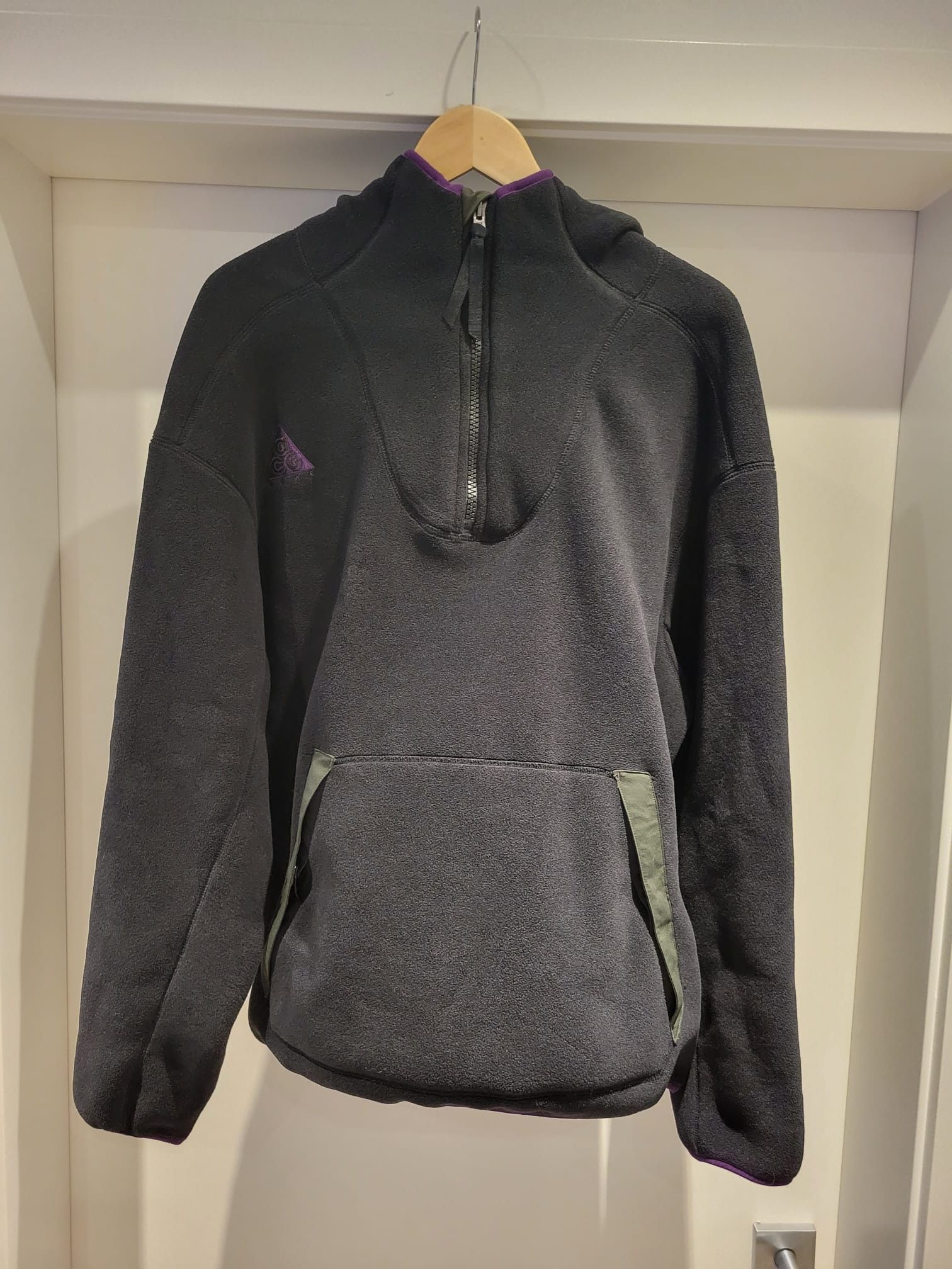 acg sherpa fleece hoodie