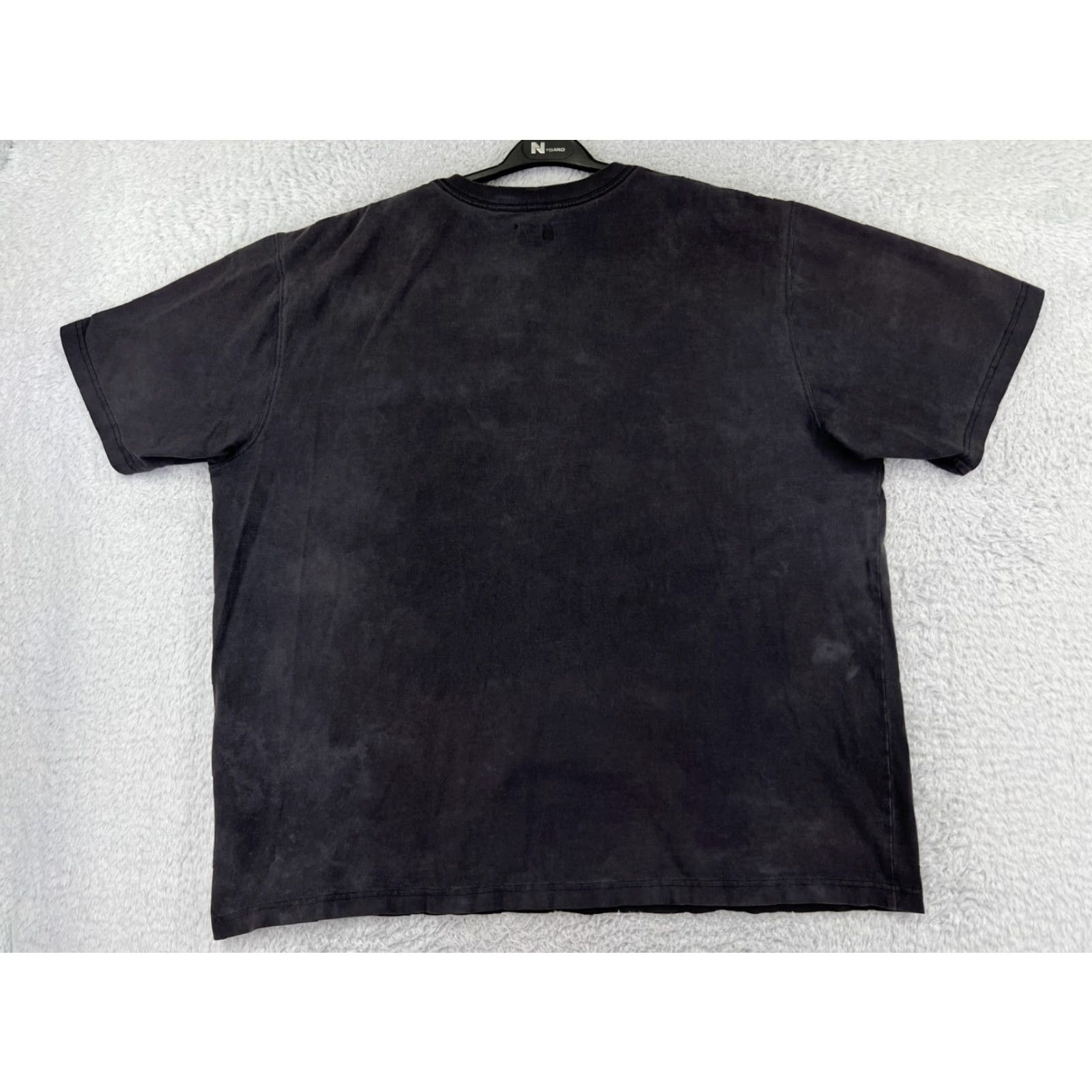 Carhartt Carhartt Men’s K87 T-Shirt – 2XL Black Short Sleeve Crew Neck 100% Cotton Jersey with Logo Embroidered Patch, Workwear Shirt, Big & Tall, Adult Mens Size US XXL / EU 58 / 5 - 2 Thumbnail