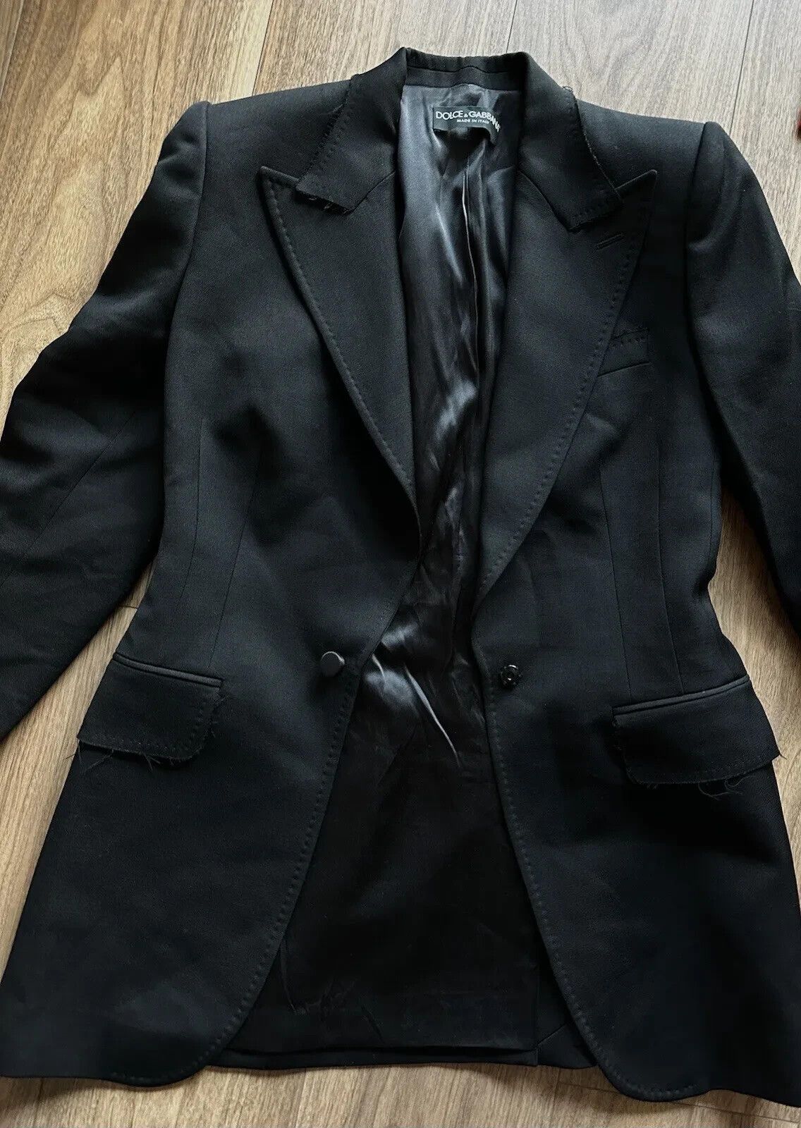 Dolce & Gabbana DDP Dolce&Gabbana Wool Blazer Tailored Fitted Womens Size M / US 6-8 / IT 42-44 - 8 Thumbnail