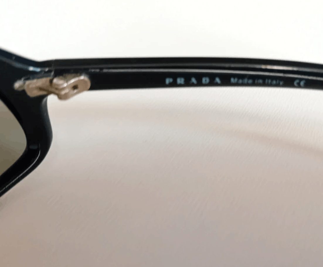 Prada PRADA Sunglasses Wrap Shield Mask Symbole Sport Red Tab Size ONE SIZE - 6 Thumbnail