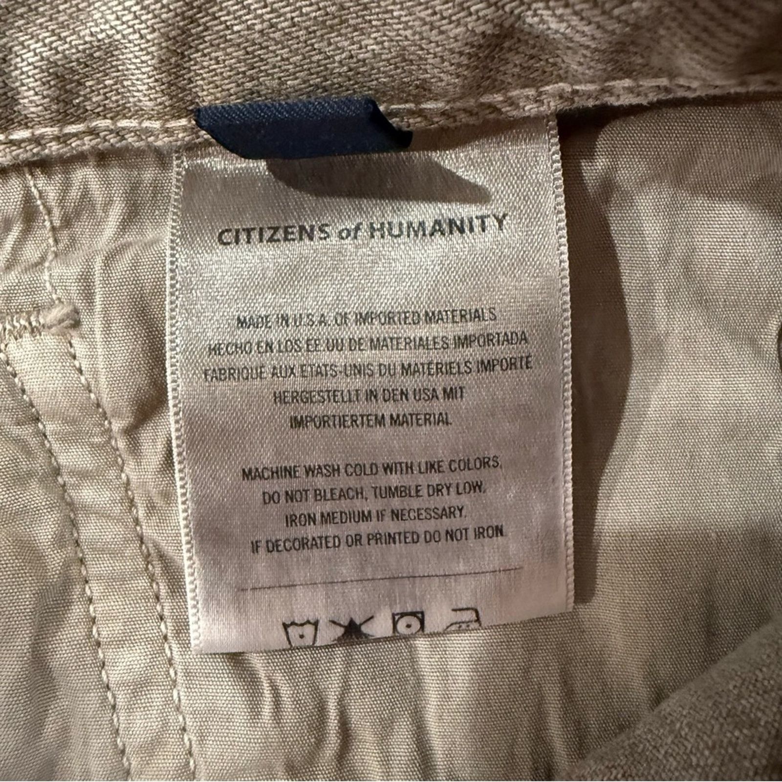 Citizens Of Humanity Citizens Of Humanity Jolene HR Slim Crop Jeans Womens 29 Size 29" - 12 Thumbnail