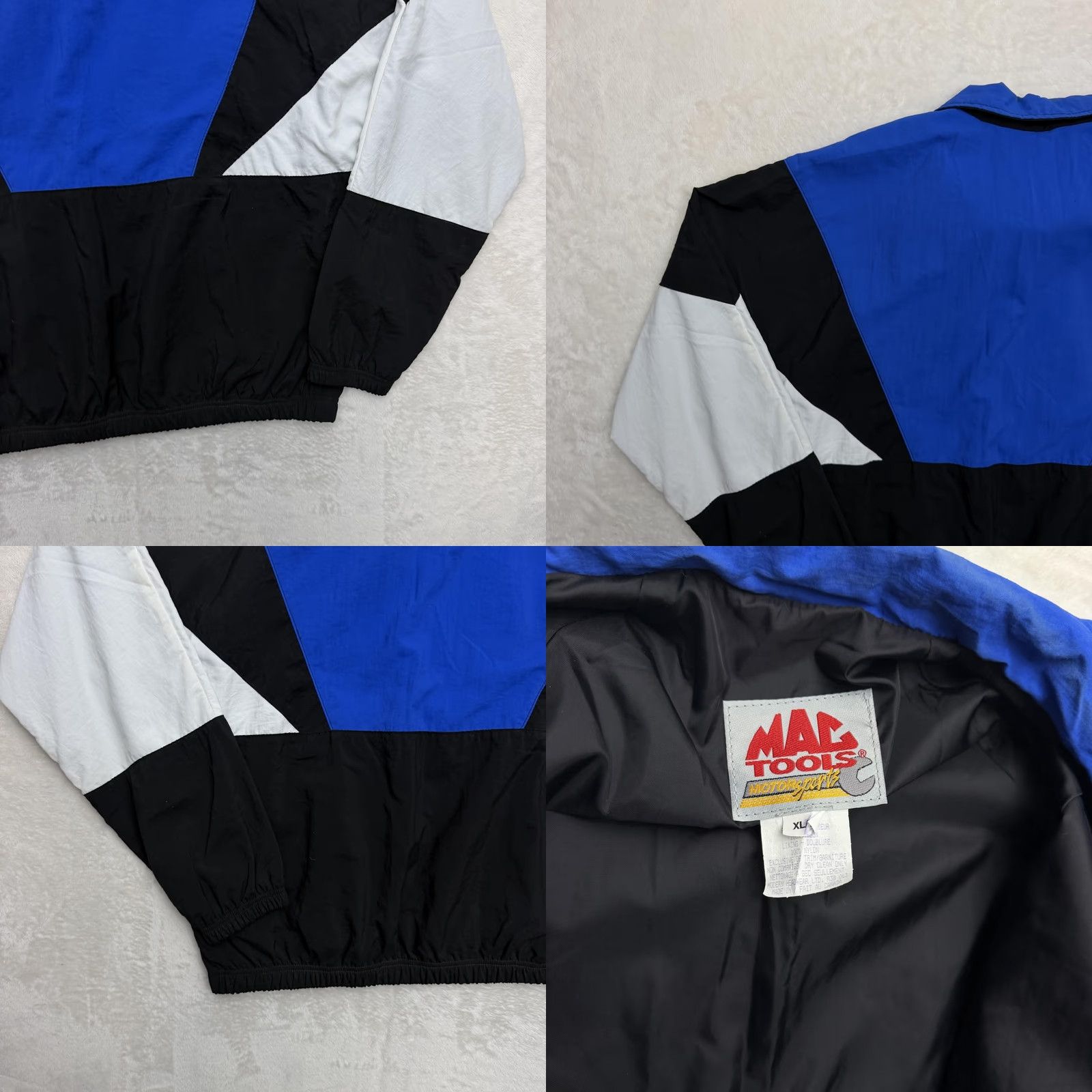 Vintage VINTAGE Mac Tools Motorsports Jacket Mens XL Blue Windbreaker USA 90s Size US XL / EU 56 / 4 - 9 Thumbnail