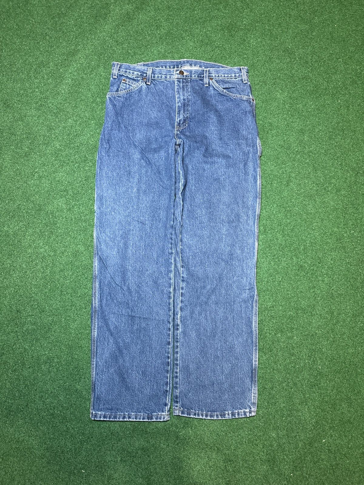 Dickies Y2k Dickies Carpenter Relaxed Fir Wide Leg Skater Jeans Size US 36 / EU 52 - 3 Thumbnail