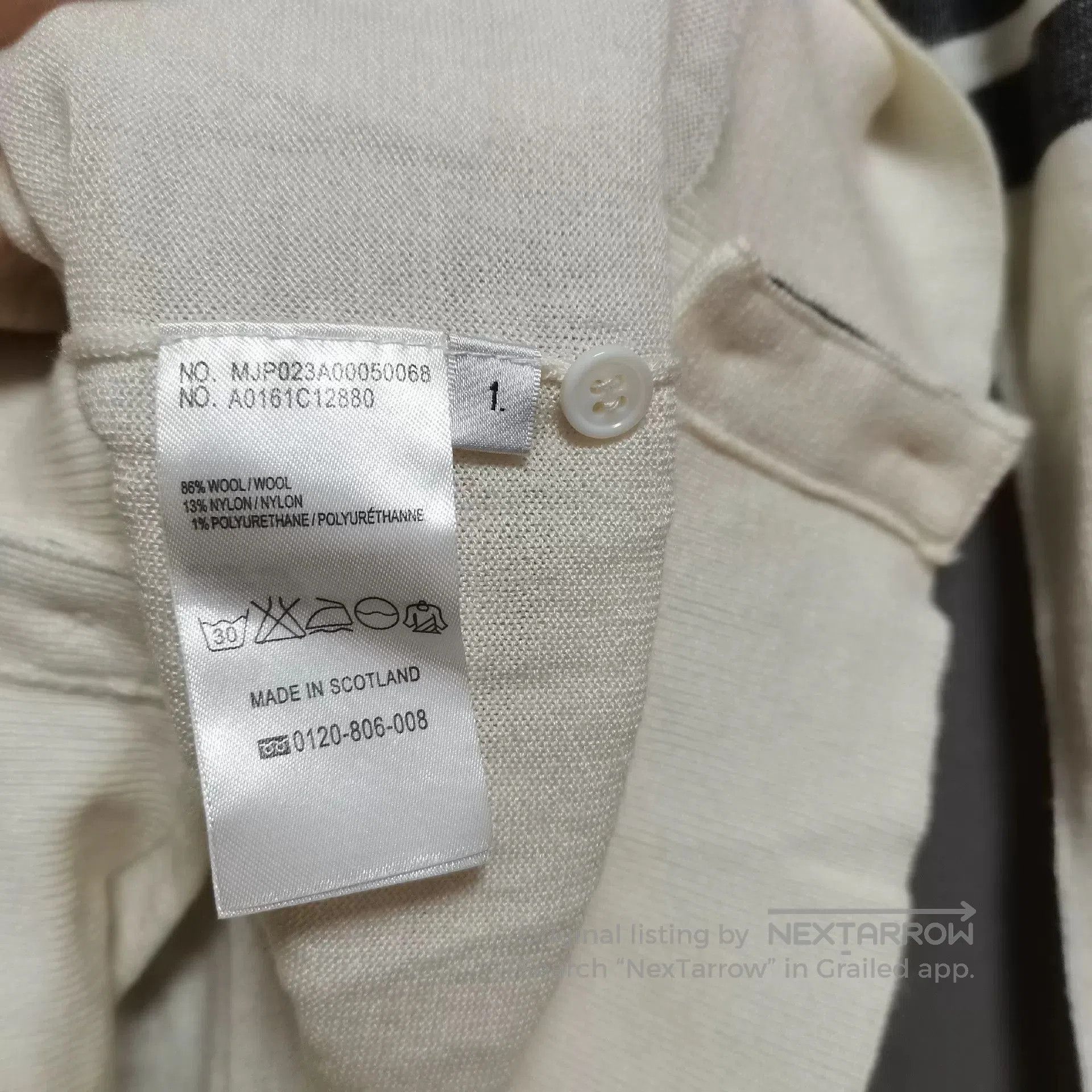 Thom Browne Thom Browne Wool Knit Sweater. Size US S / EU 44-46 / 1 - 7 Thumbnail