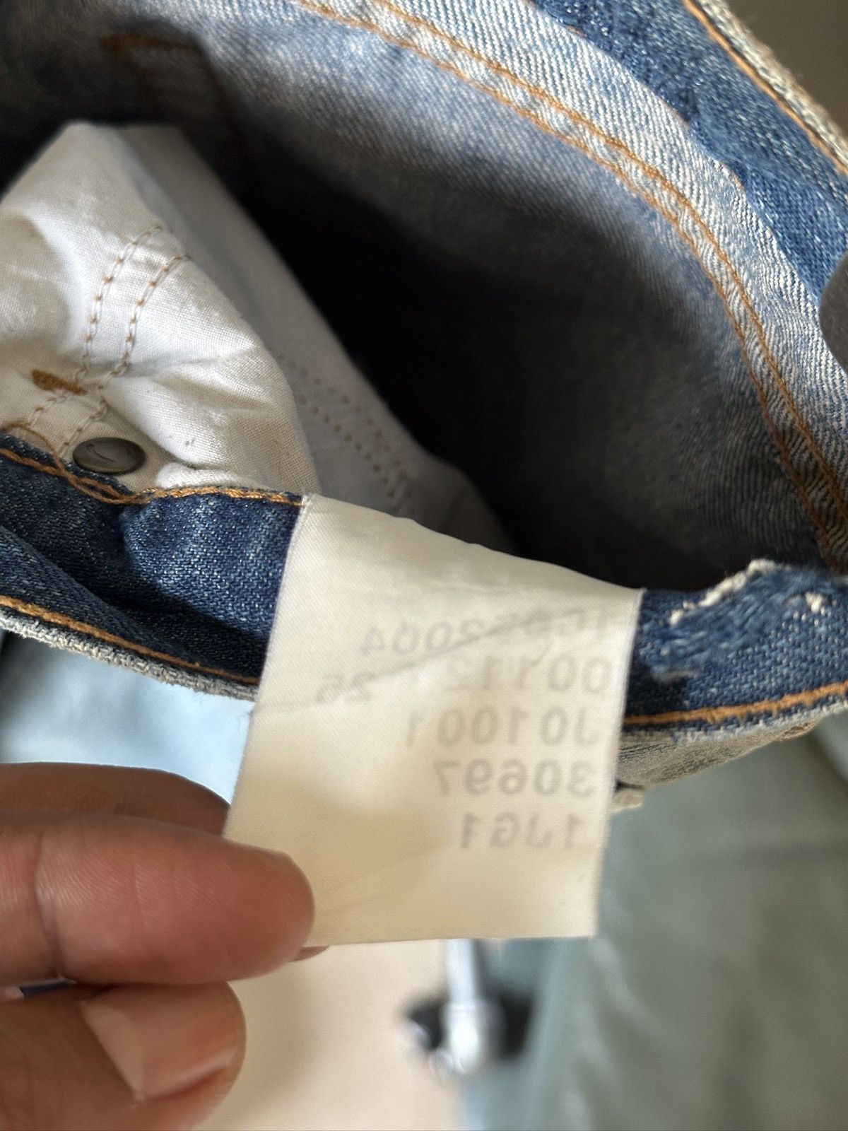 Roberto Cavalli 2000s Roberto Cavalli Washed Distressed Jeans Size US 27 - 15 Thumbnail