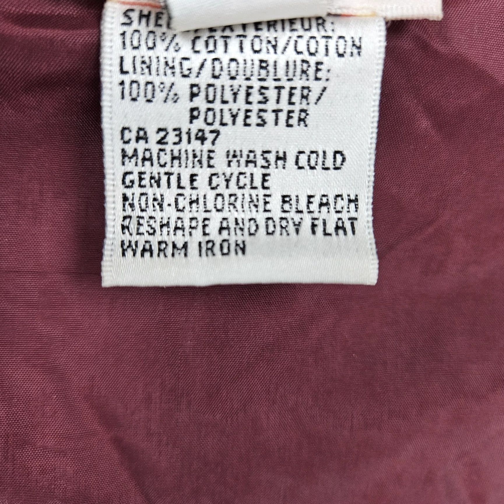 Talbots VINTAGE Talbots Jacket Red Cotton Velour Quilted Lined Buttoned Large Womens M/L Size L / US 10 / IT 46 - 4 Thumbnail