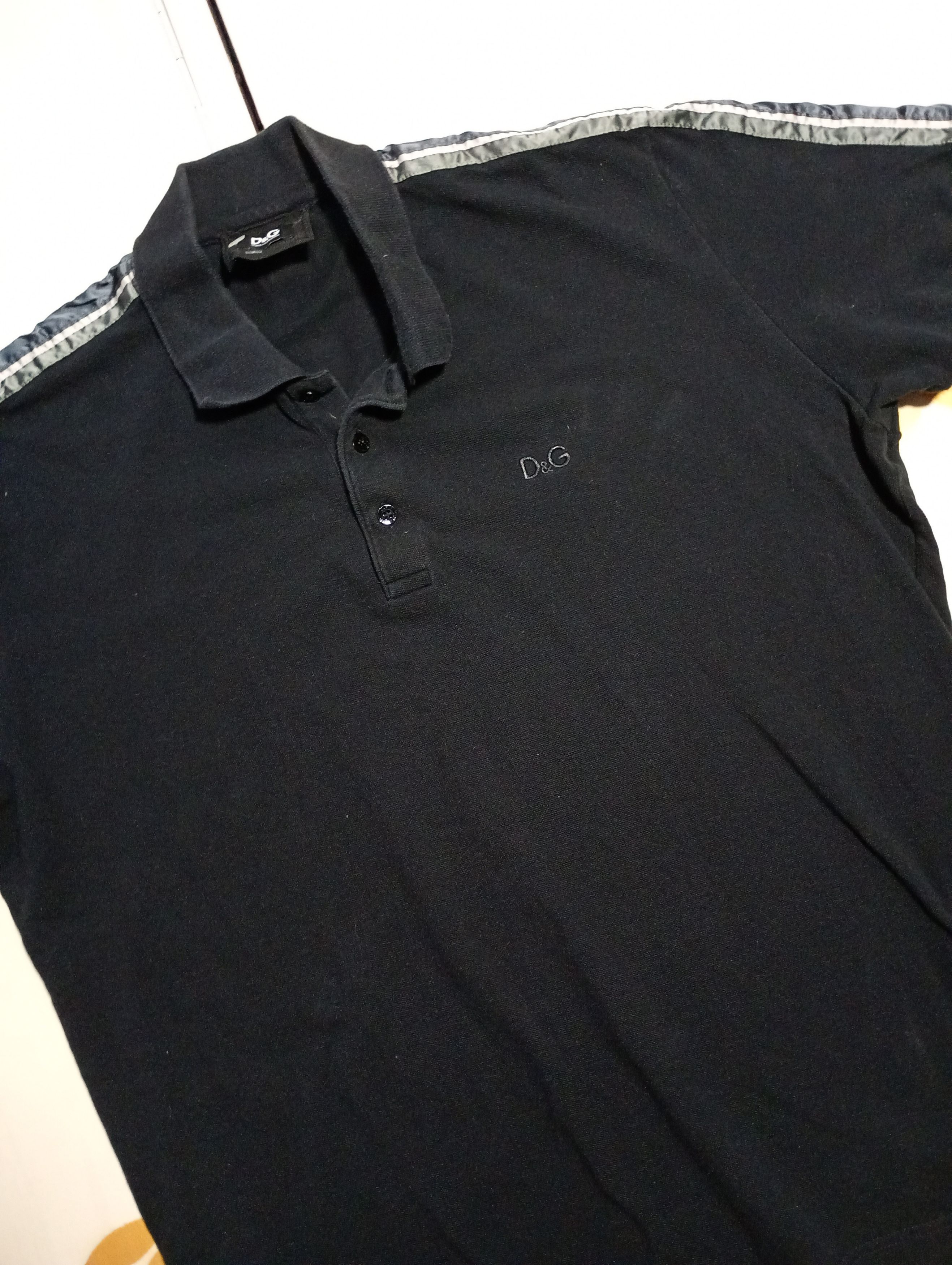 Designer × Dolce & Gabbana Dolce & Gabbana Polo Shirt Vintage 90's Size US XL / EU 56 / 4 - 4 Thumbnail