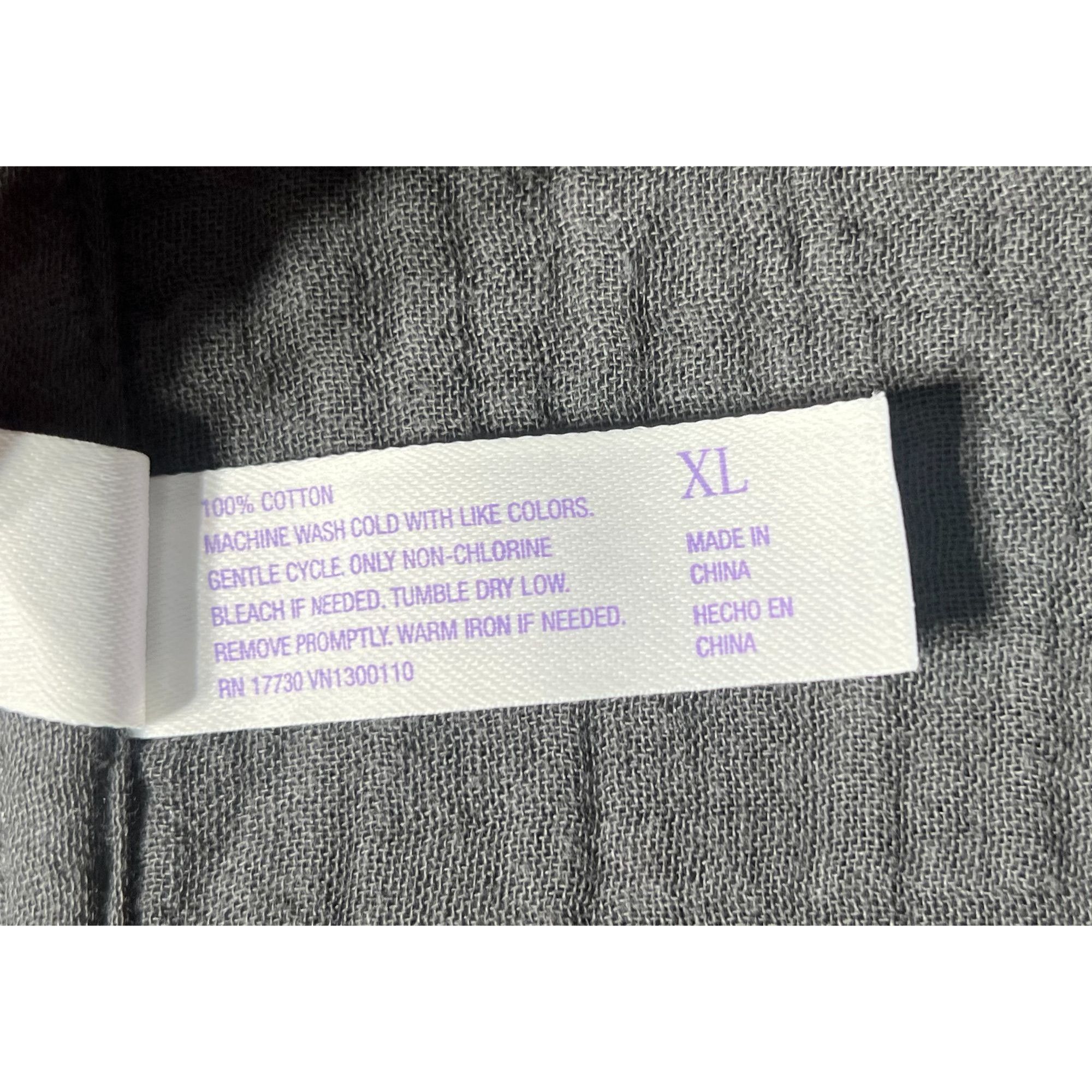 Other Stars Above - Women's Gauze Sleepwear Top - Gray - Extra Lar Size XL / US 12-14 / IT 48-50 - 10 Thumbnail